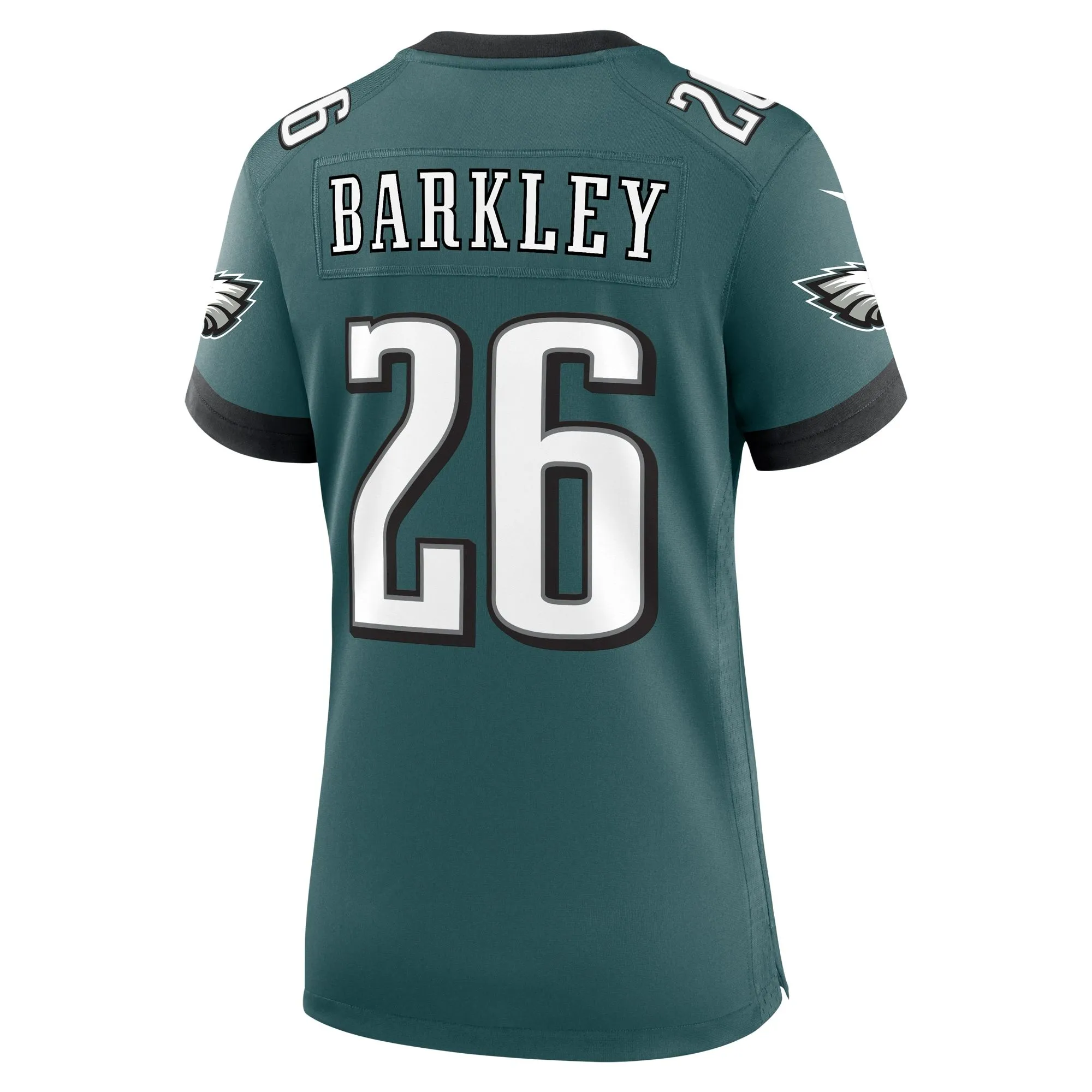 Saquon Barkley Philadelphia Eagles  Women's Game Player Jersey - Midnight Green