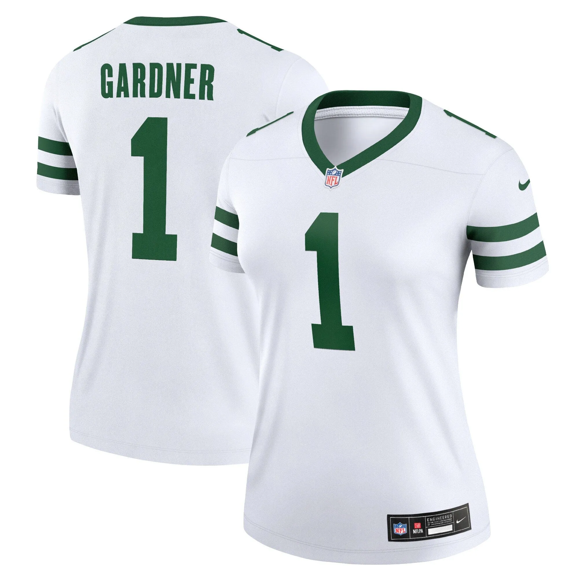 Sauce Gardner New York Jets  Women's Alternate Legend Jersey - White