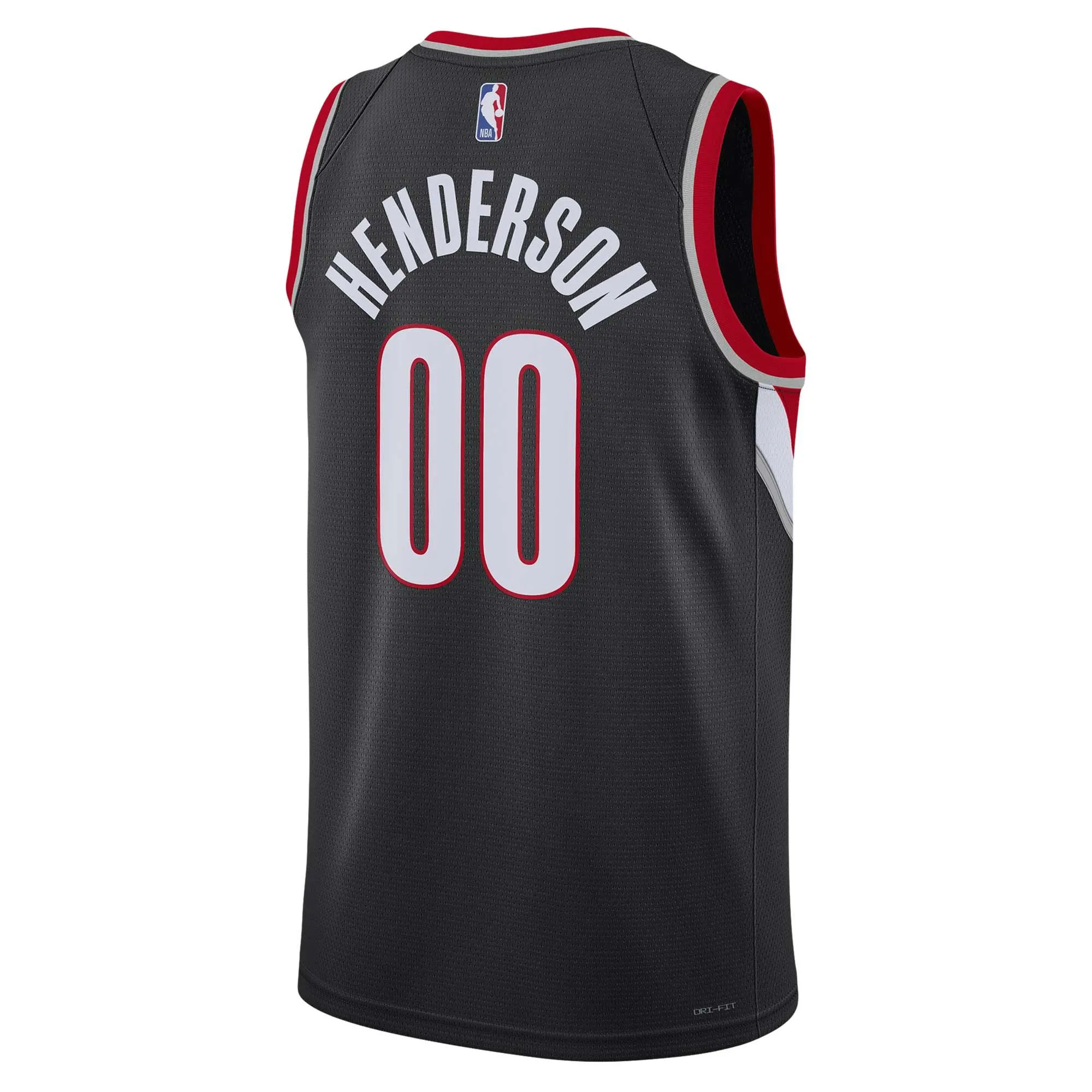 Scoot Henderson Portland Trail Blazers  Unisex 2023 NBA Draft Swingman Jersey - Icon Edition - Black