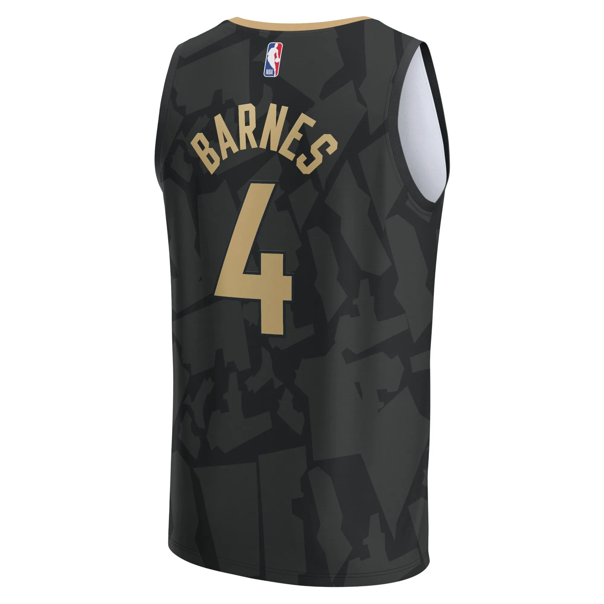 Scottie Barnes Toronto Raptors Fanatics Branded Youth Fastbreak Jersey - City Edition - Black