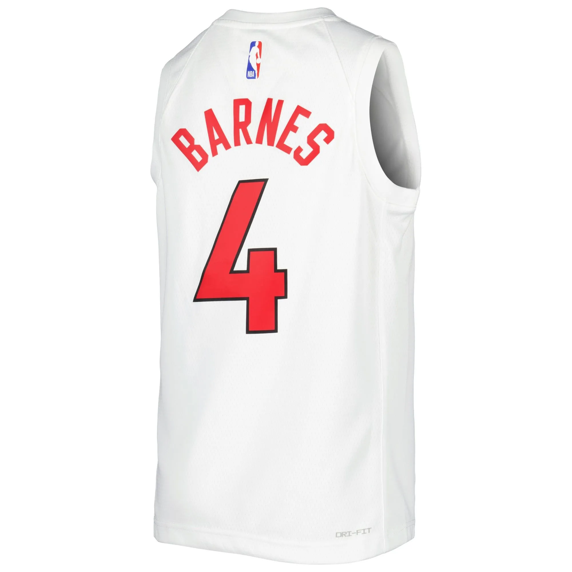 Scottie Barnes Toronto Raptors  Youth Swingman Jersey - Association Edition - White