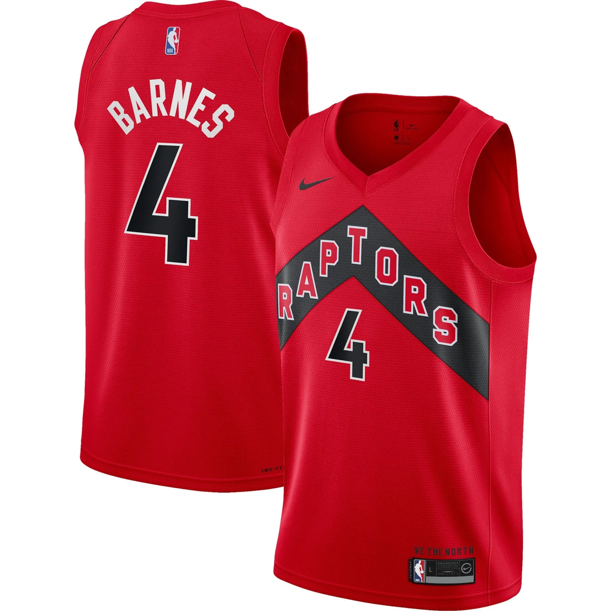 Scottie Barnes Toronto Raptors  Youth Swingman Jersey - Icon Edition - Red