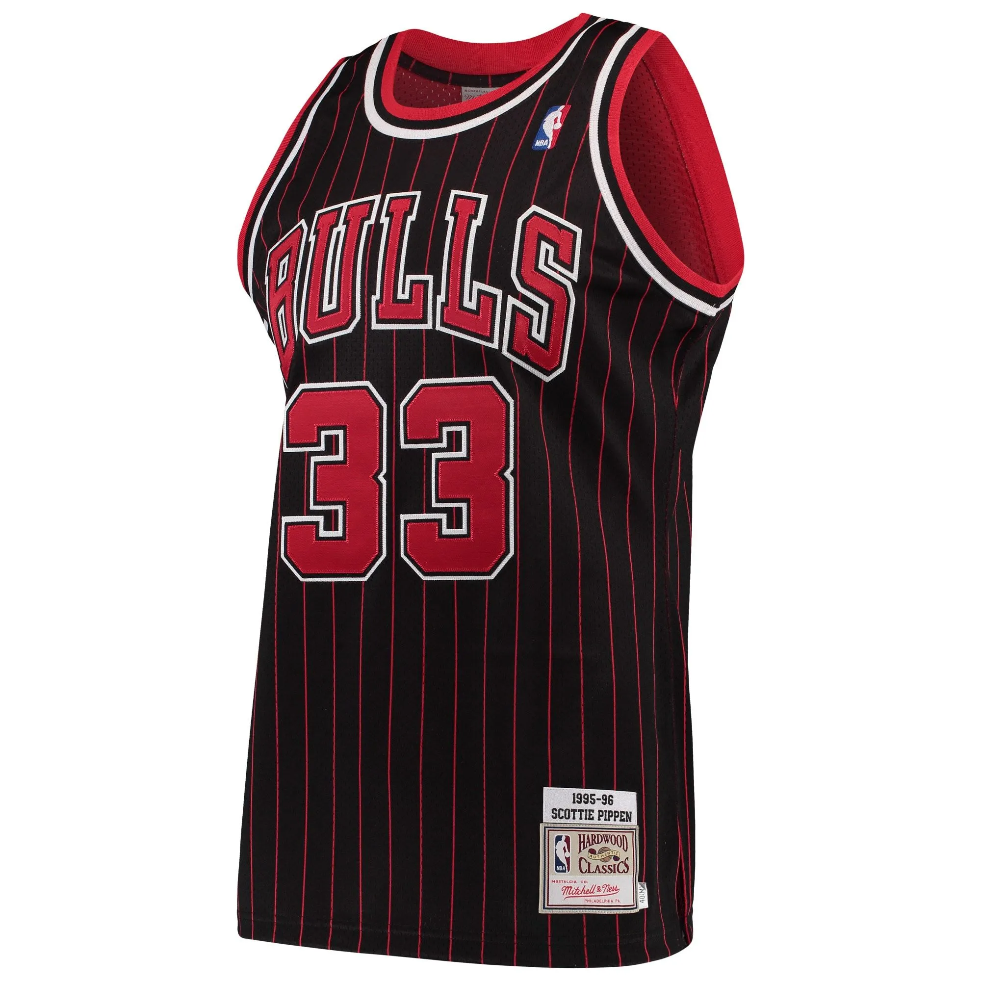 Scottie Pippen Chicago Bulls Mitchell & Ness 1995/96 Hardwood Classics  Jersey - Black