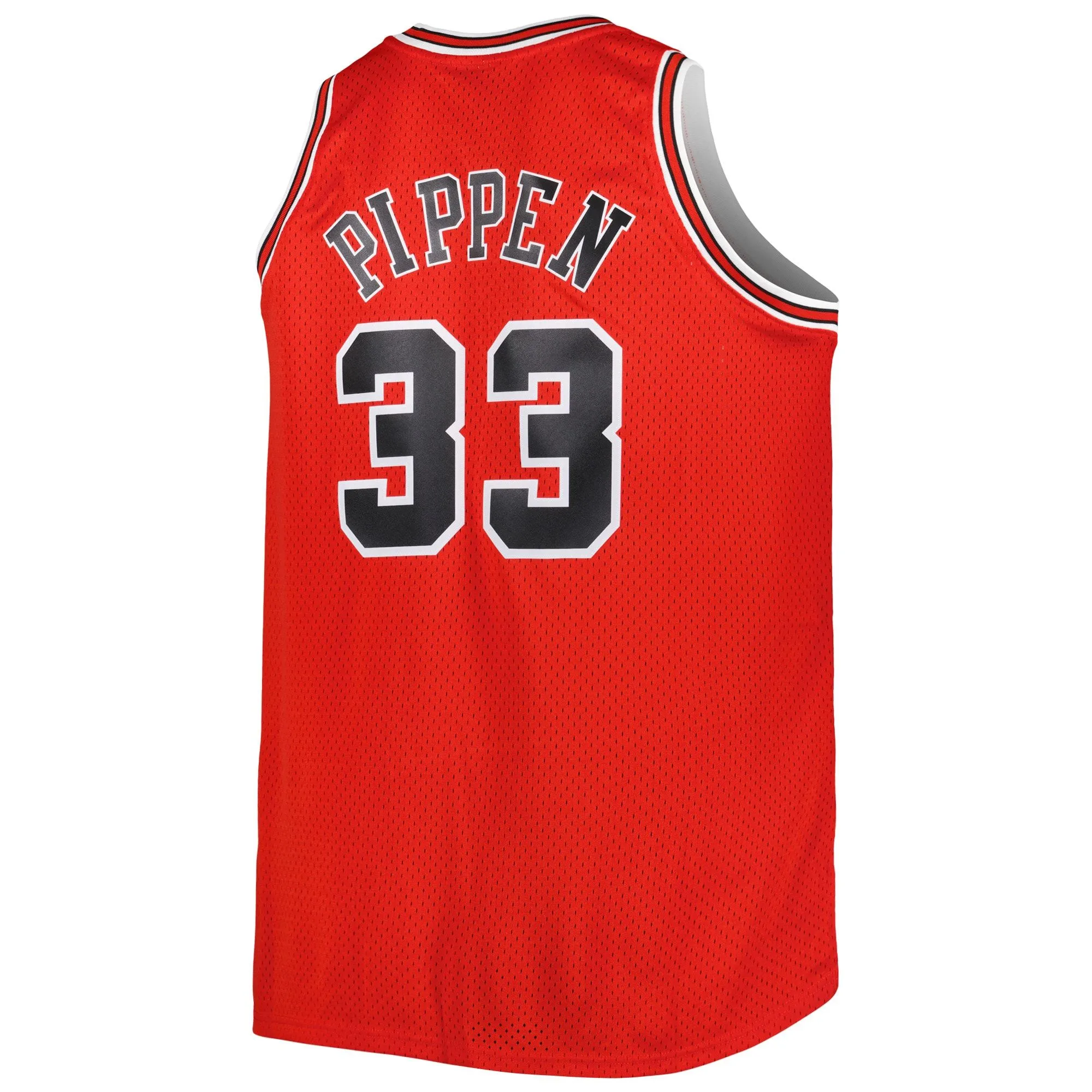 Scottie Pippen Chicago Bulls Mitchell & Ness Big & Tall Hardwood Classics 2003/04 Swingman Jersey - Red