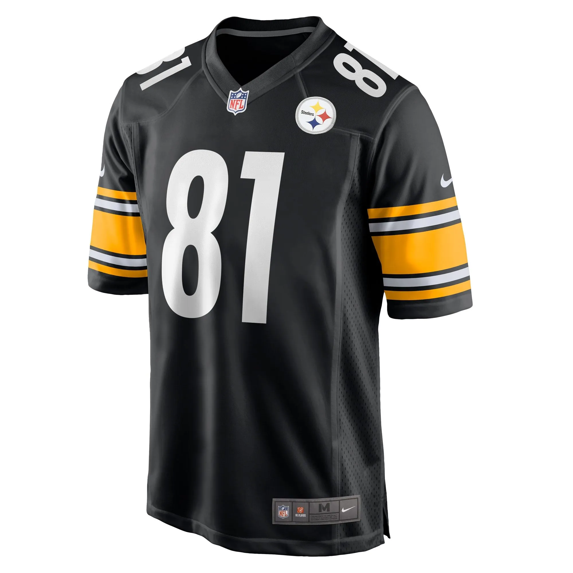 Scotty Washington Pittsburgh Steelers   Game Jersey -  Black