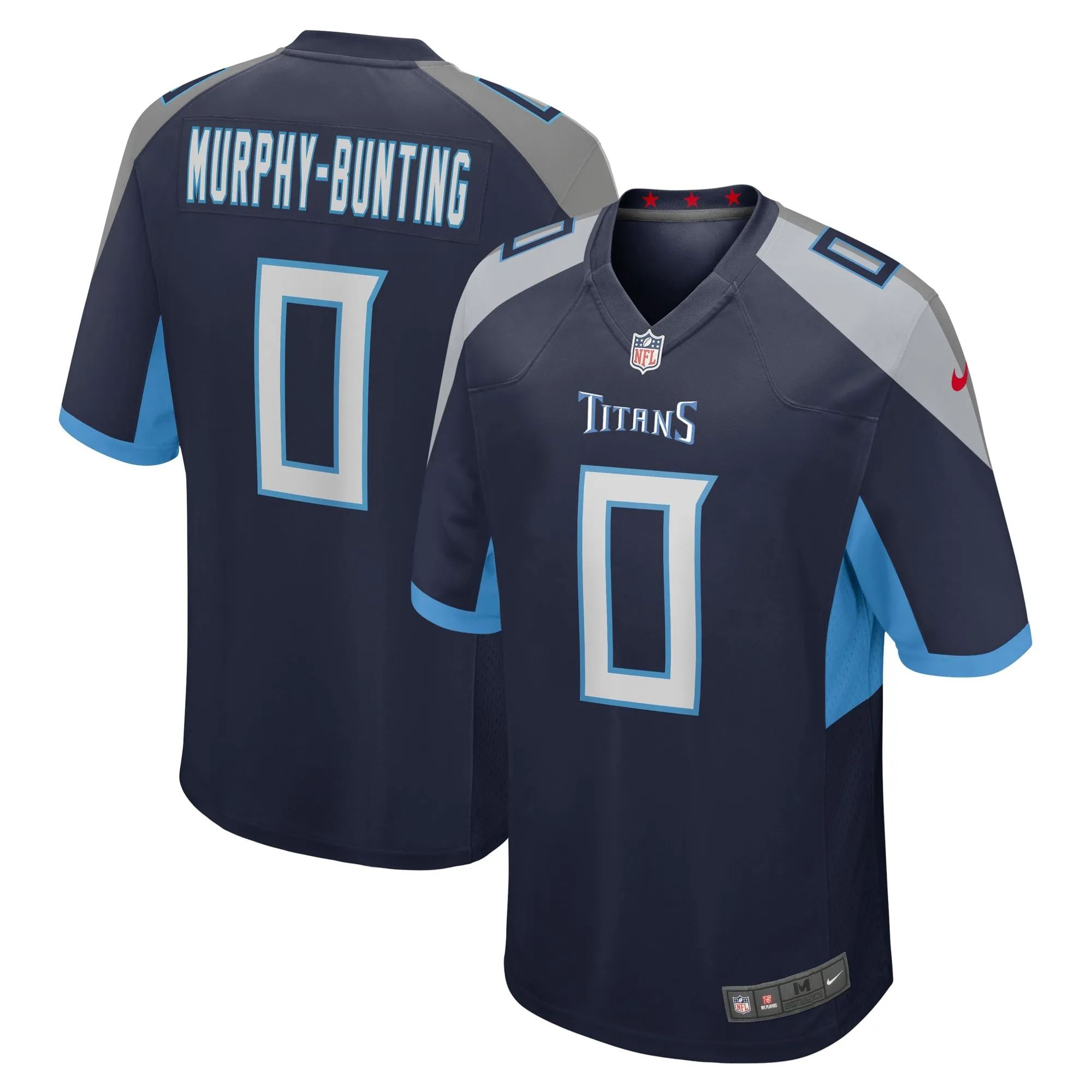 Sean Murphy-Bunting Tennessee Titans  Game Player Jersey - Navy