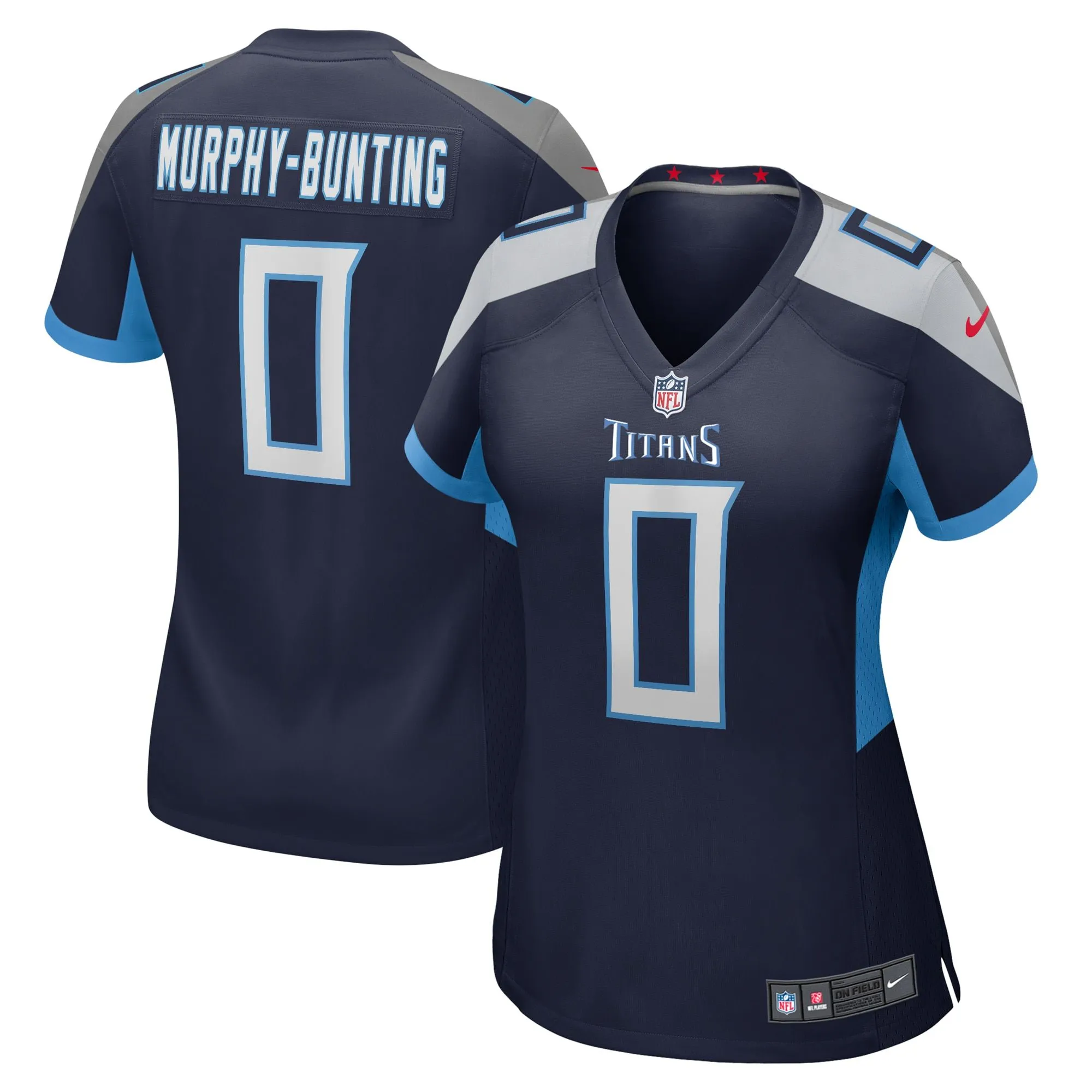 Sean Murphy-Bunting Tennessee Titans  Women's Game Player Jersey - Navy