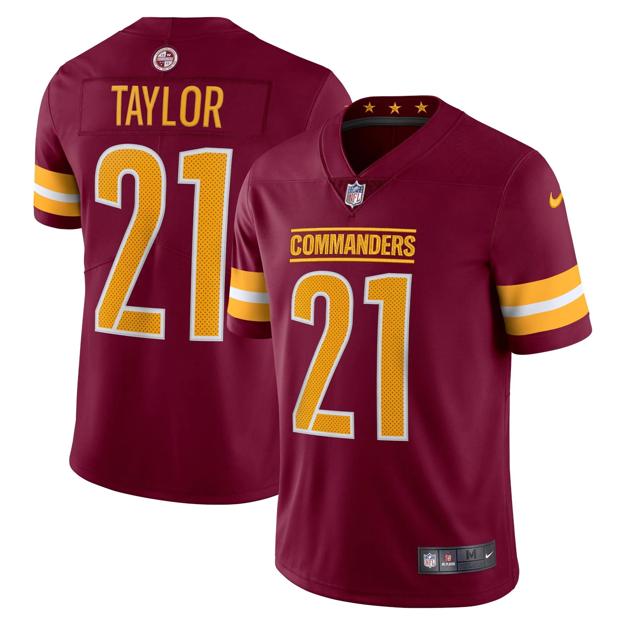 Sean Taylor Washington Commanders  2022 Home Retired Player Limited Jersey - Burgundy