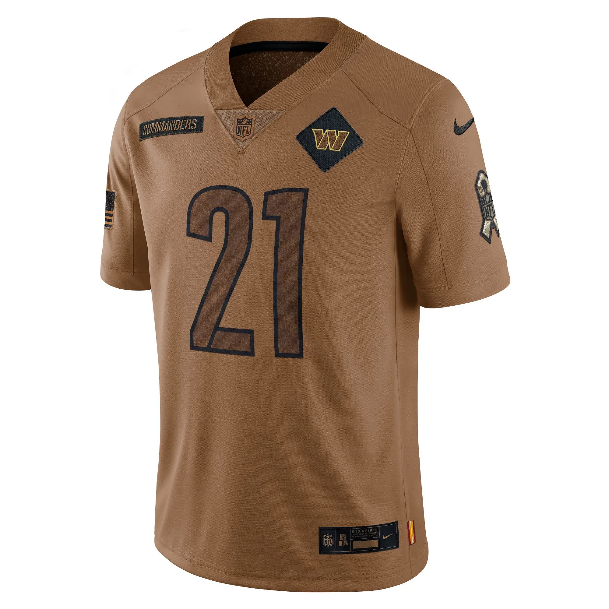 Sean Taylor Washington Commanders  2023 Salute To Service Retired Player Limited Jersey - Brown