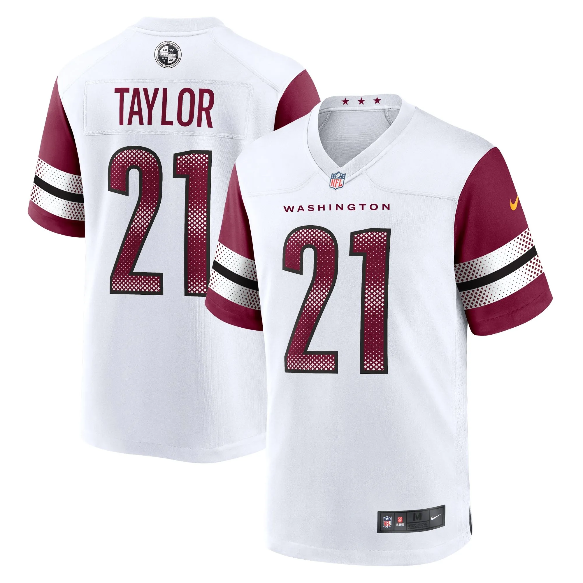 Sean Taylor Washington Commanders  Retired Player Game Jersey - White