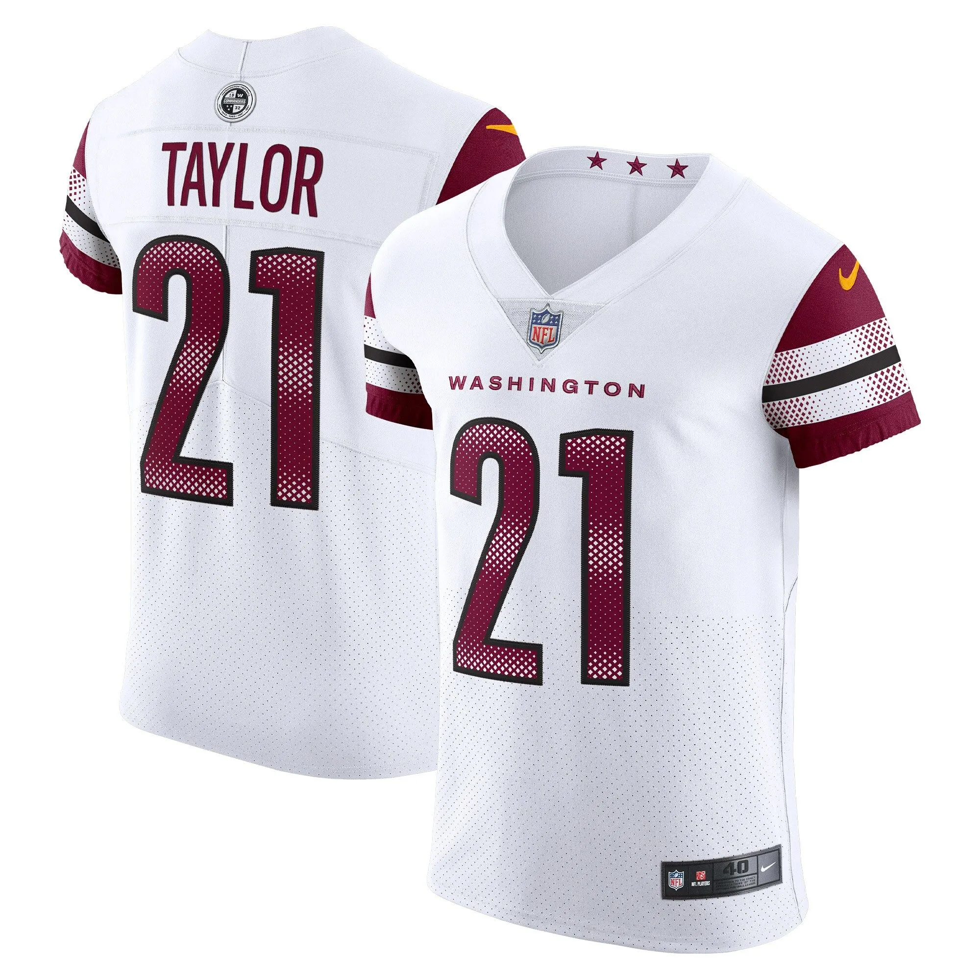 Sean Taylor Washington Commanders  Vapor Elite Retired Player Jersey - White