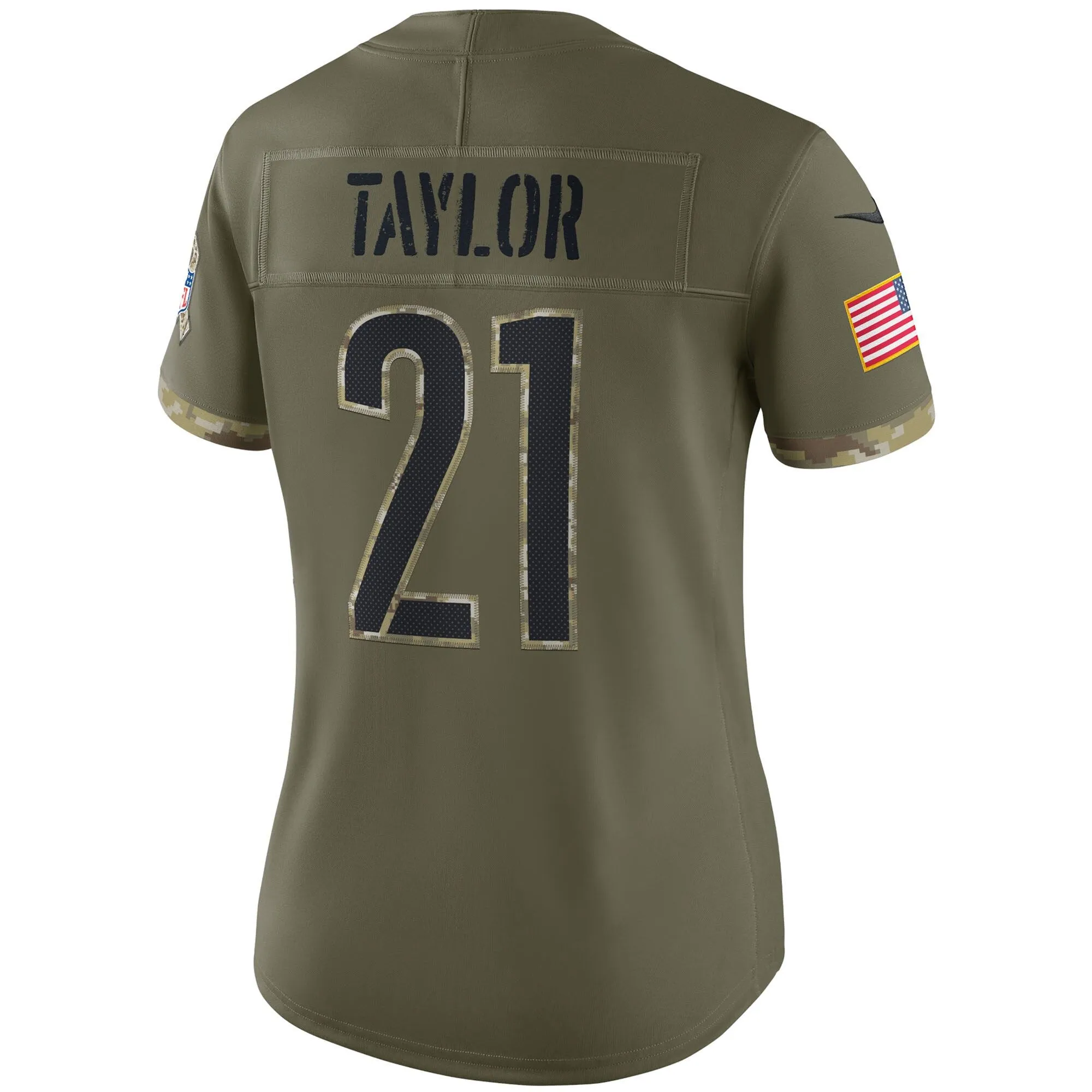 Sean Taylor Washington Commanders  Women's 2022 Salute To Service Retired Player Limited Jersey - Olive