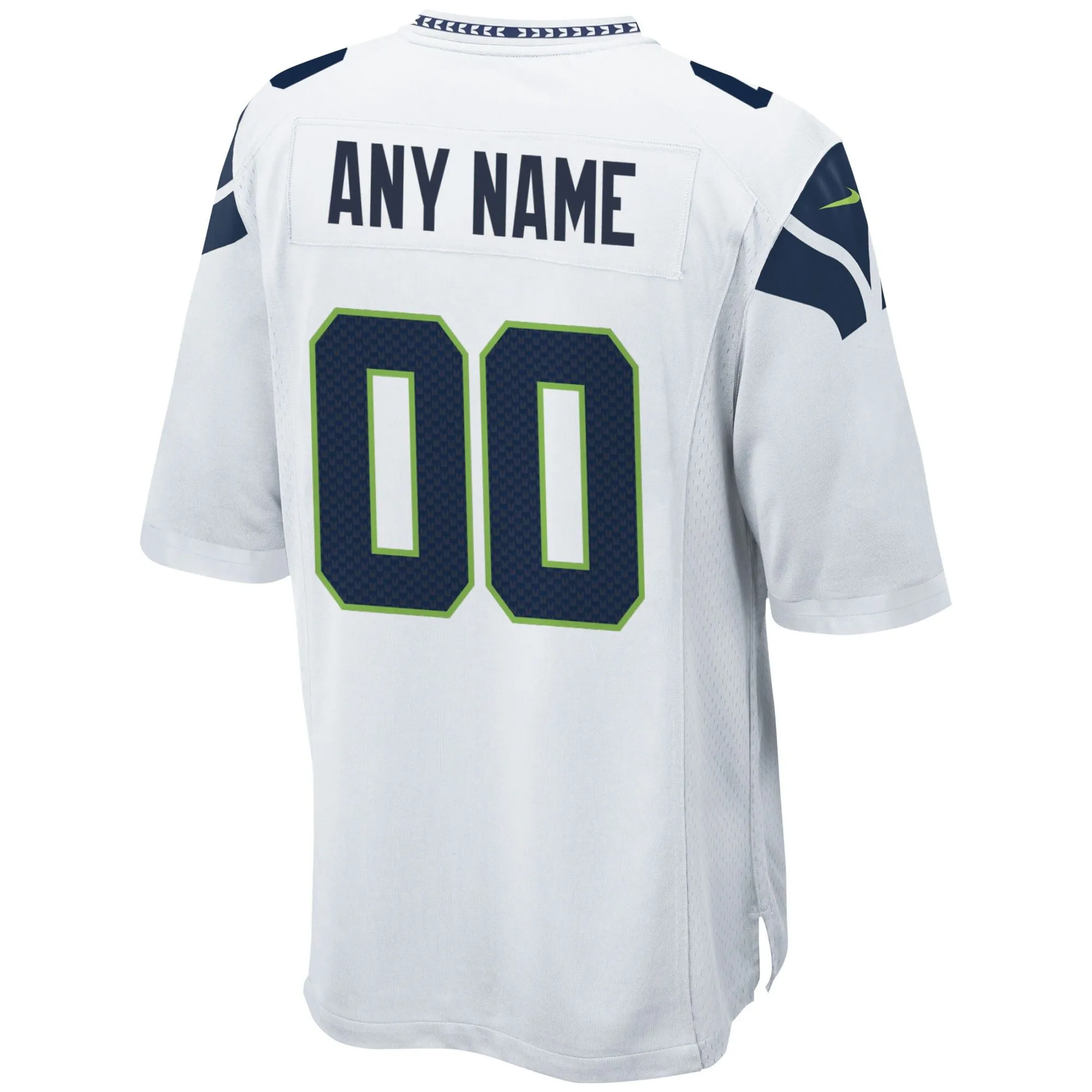 Seattle Seahawks  Custom Game Jersey - White