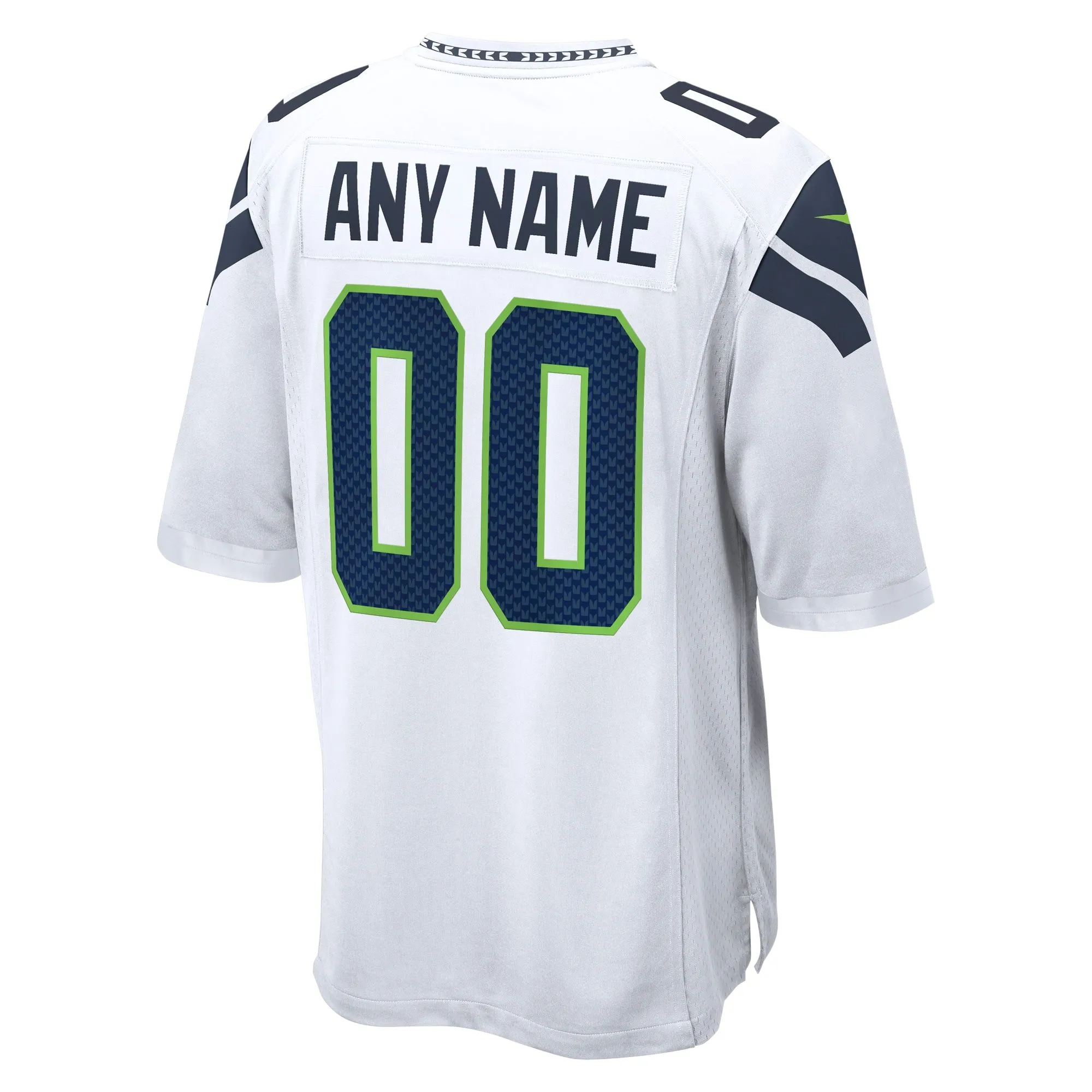 Seattle Seahawks  Custom Game Jersey - White