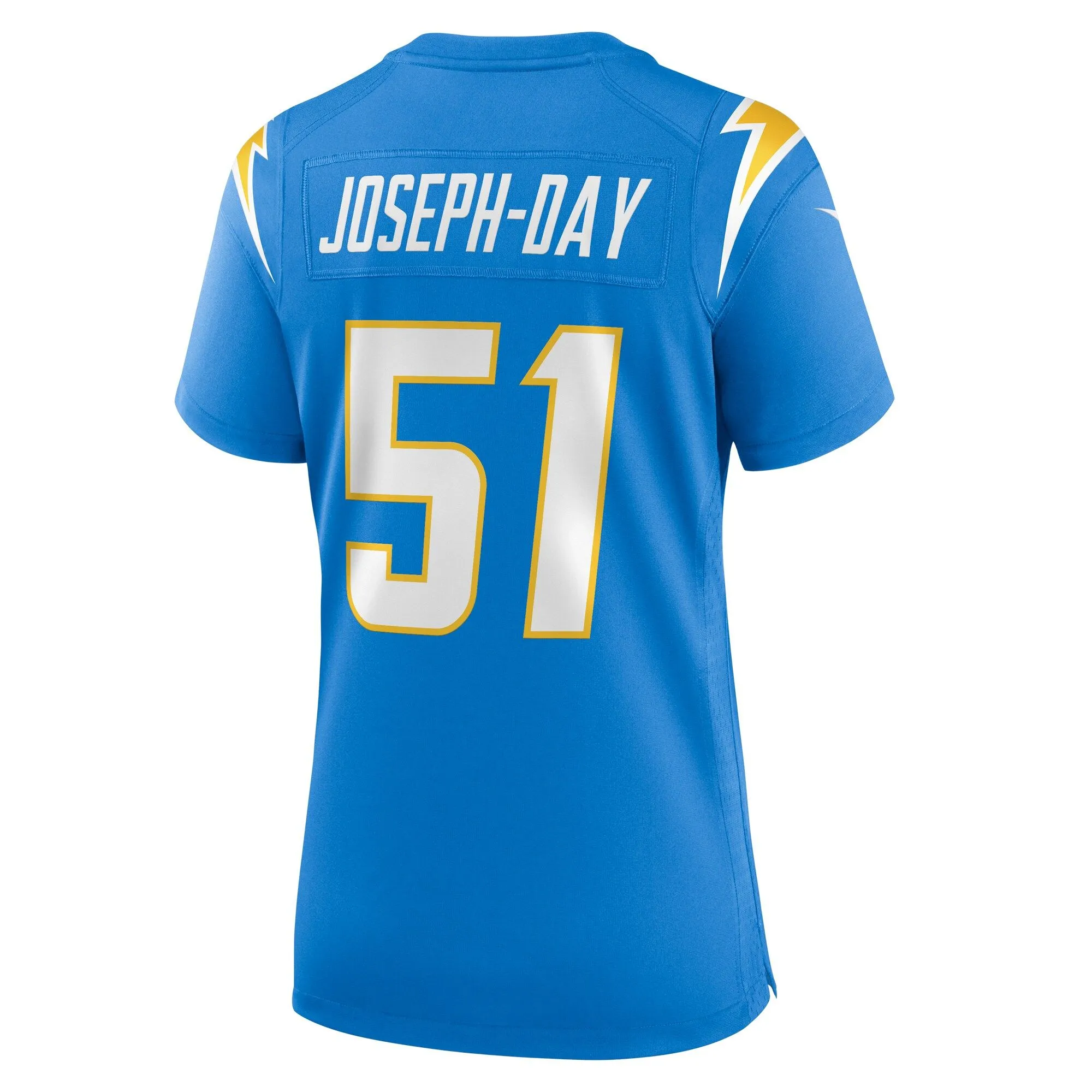 Sebastian Joseph-Day Los Angeles Chargers  Women's Game Player Jersey - Powder Blue