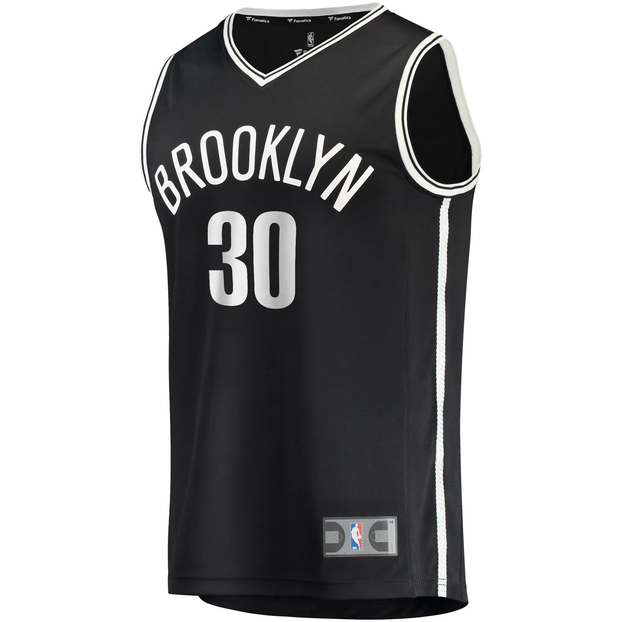 Seth Curry Brooklyn Nets Fanatics Branded Fast Break Replica Jersey - Icon Edition - Black