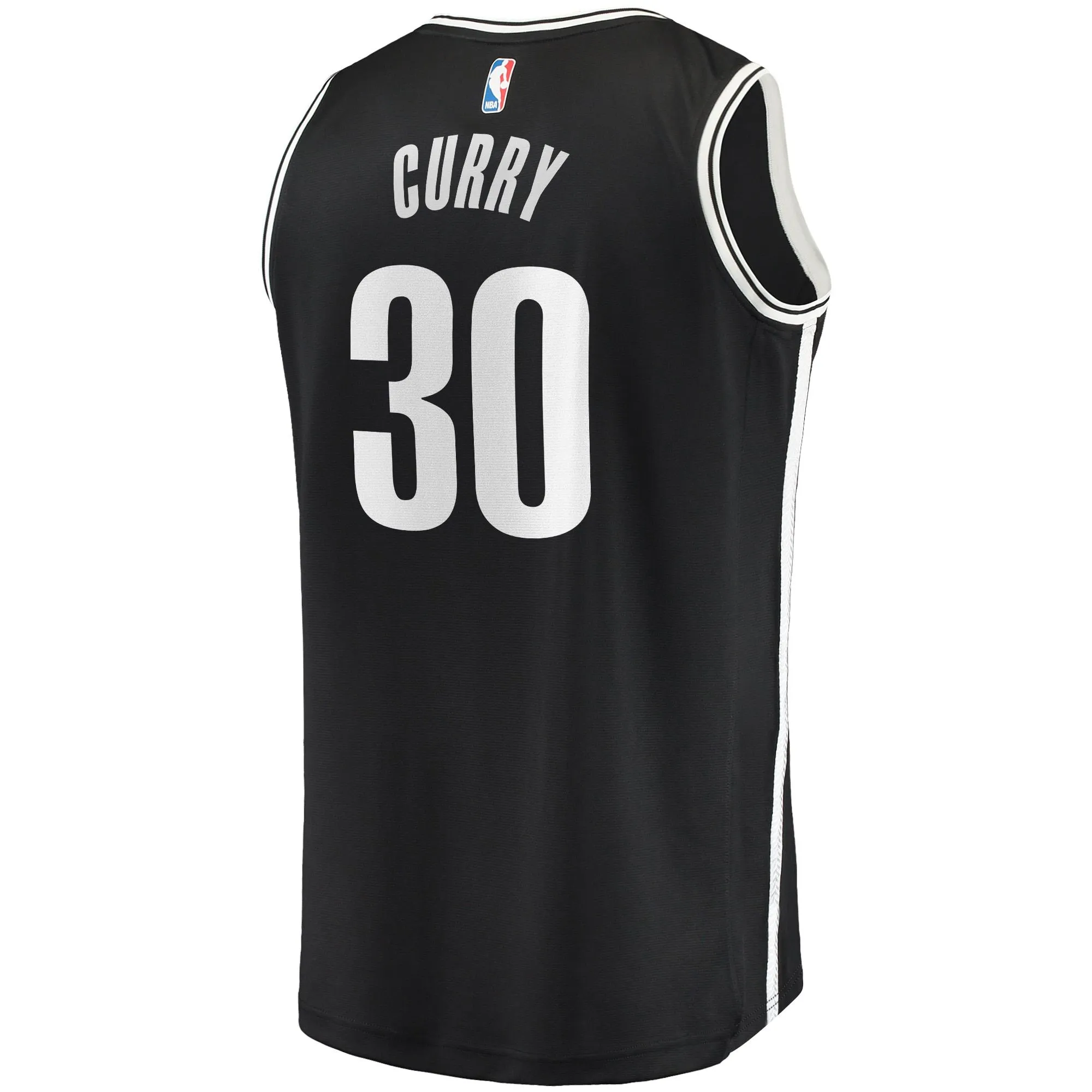 Seth Curry Brooklyn Nets Fanatics Branded Fast Break Replica Jersey - Icon Edition - Black