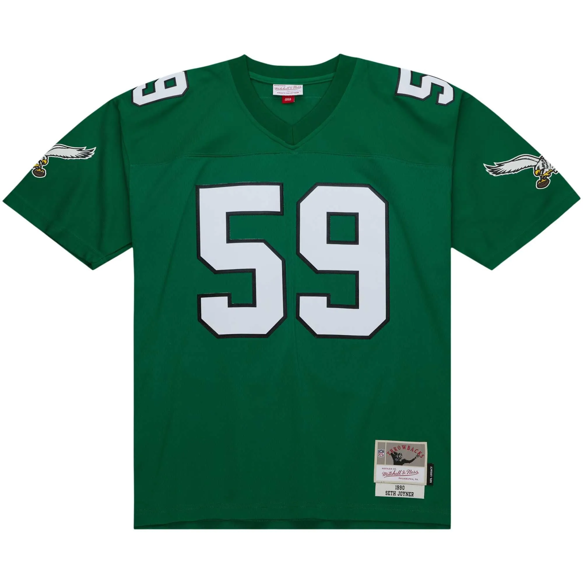 Seth Joyner Philadelphia Eagles Mitchell & Ness Legacy Replica Jersey - Kelly Green