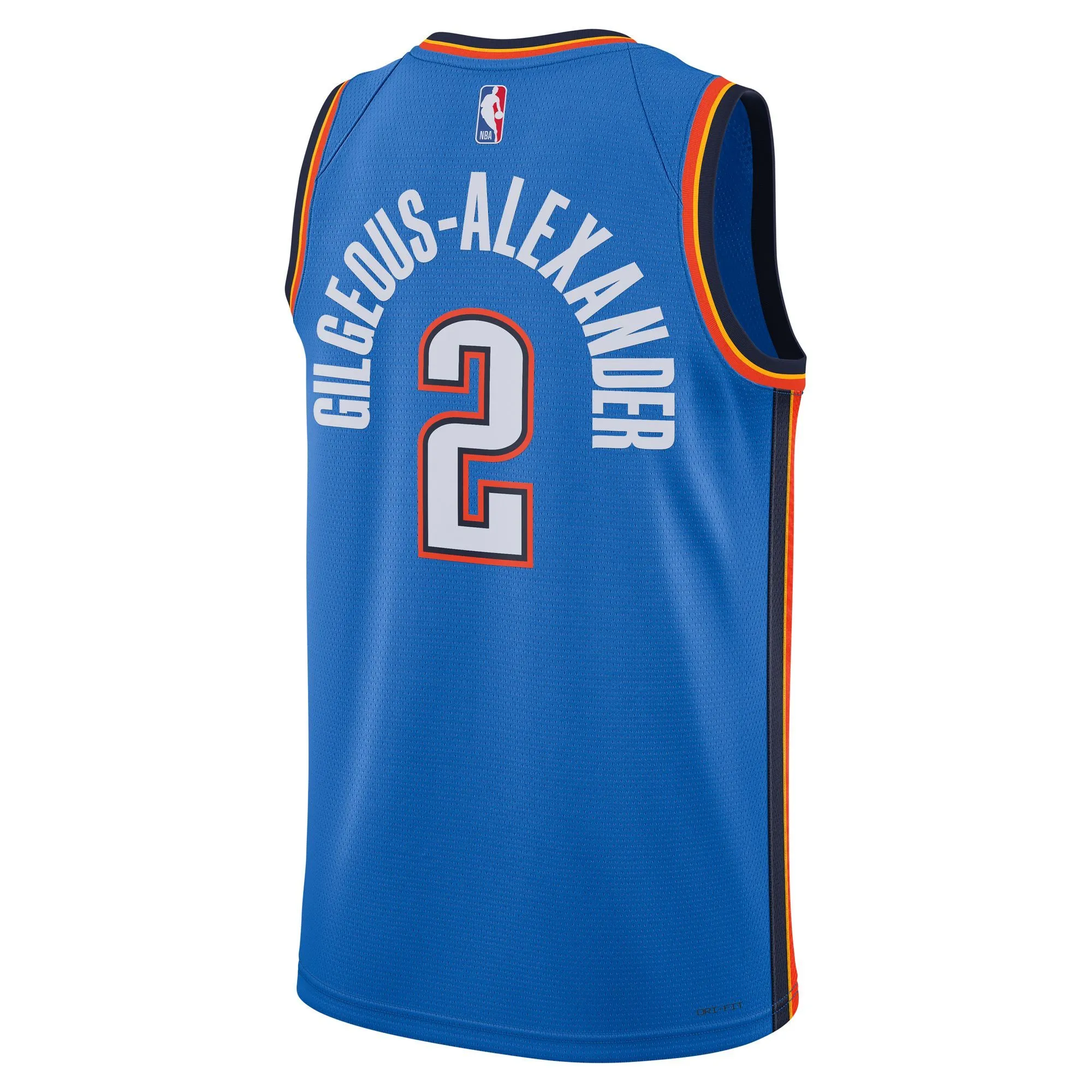 Shai Gilgeous-Alexander Oklahoma City Thunder  Unisex Swingman Jersey - Icon Edition - Blue