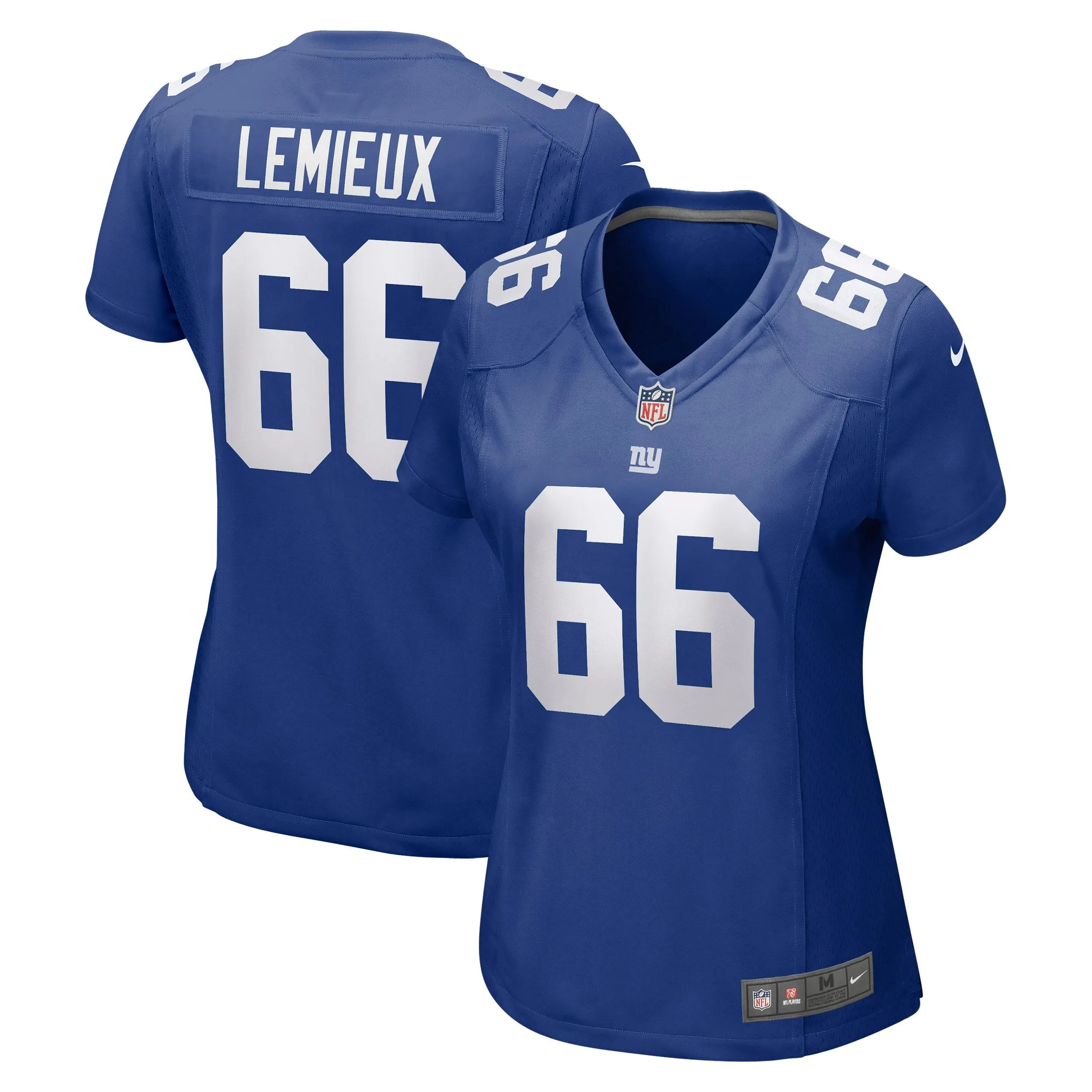 Shane Lemieux New York Giants  Women's Game Jersey - Royal