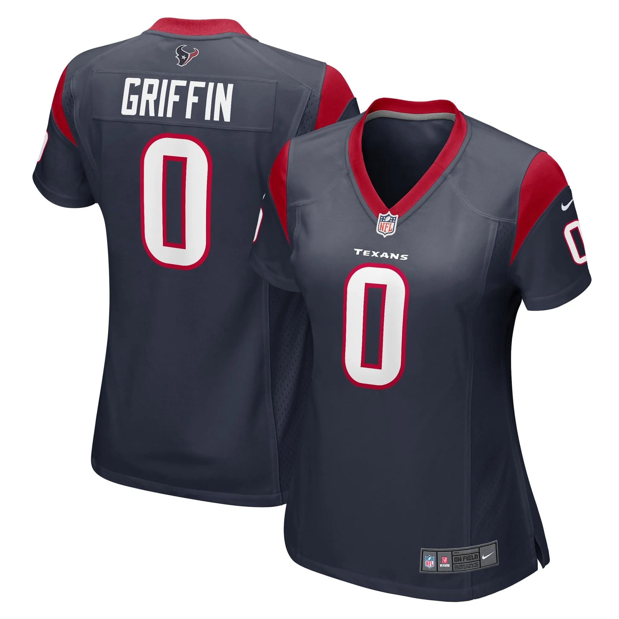 Shaquill Griffin Houston Texans  Women's Team Game Jersey -  Navy