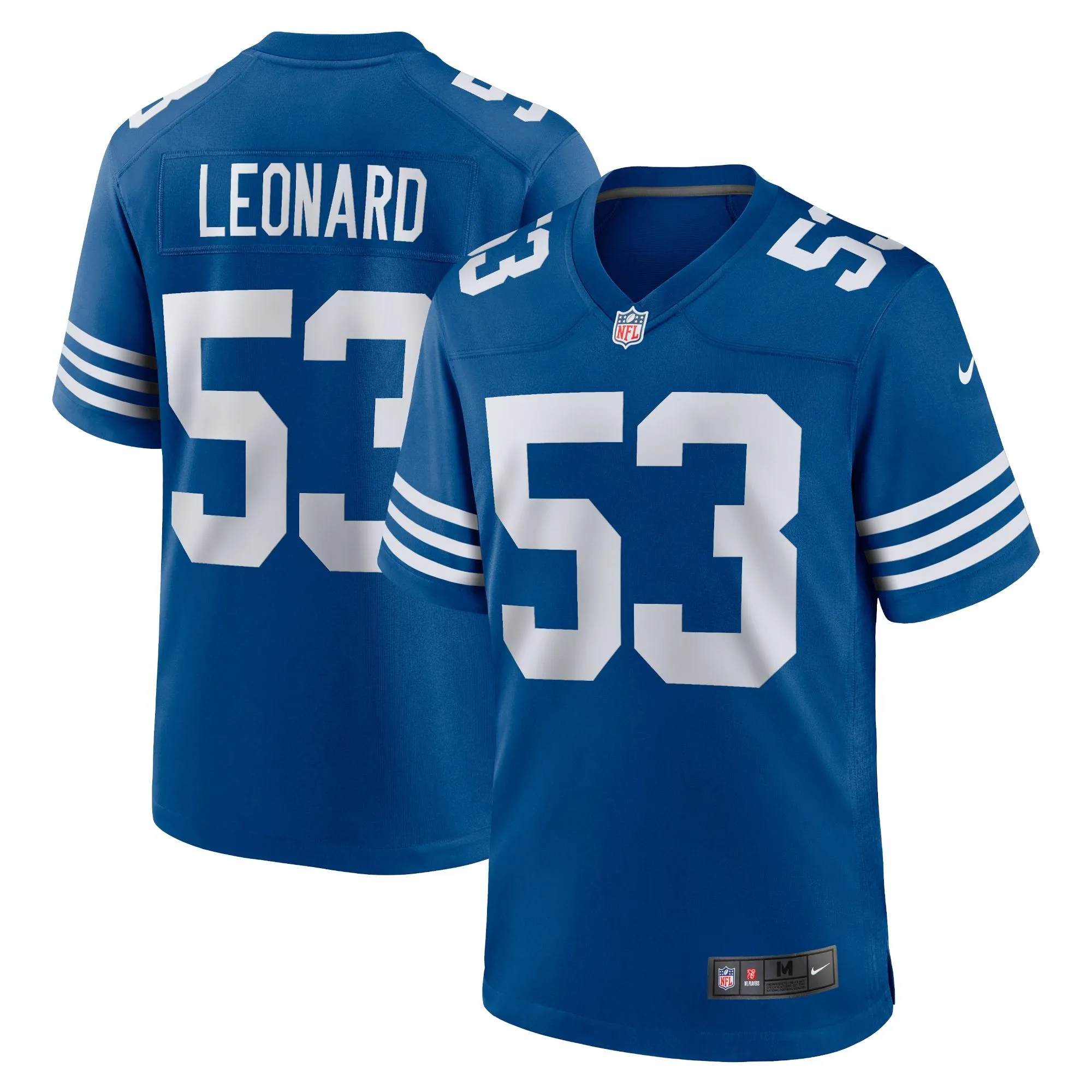 Shaquille Leonard Indianapolis Colts  Alternate Game Jersey - Royal