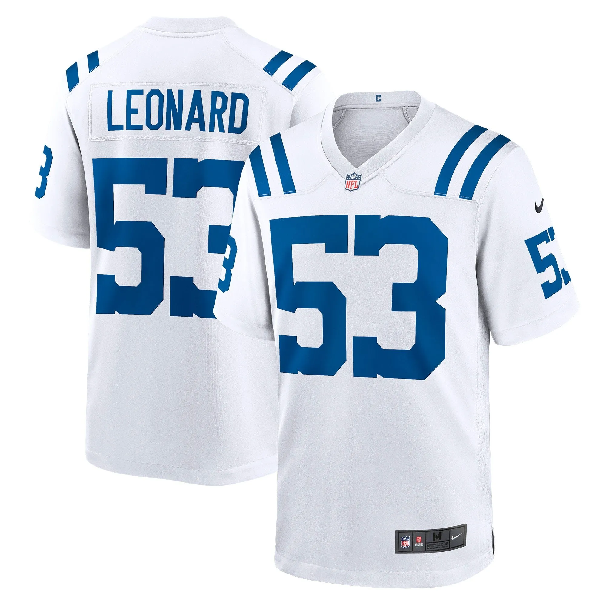 Shaquille Leonard Indianapolis Colts  Player Game Jersey - White