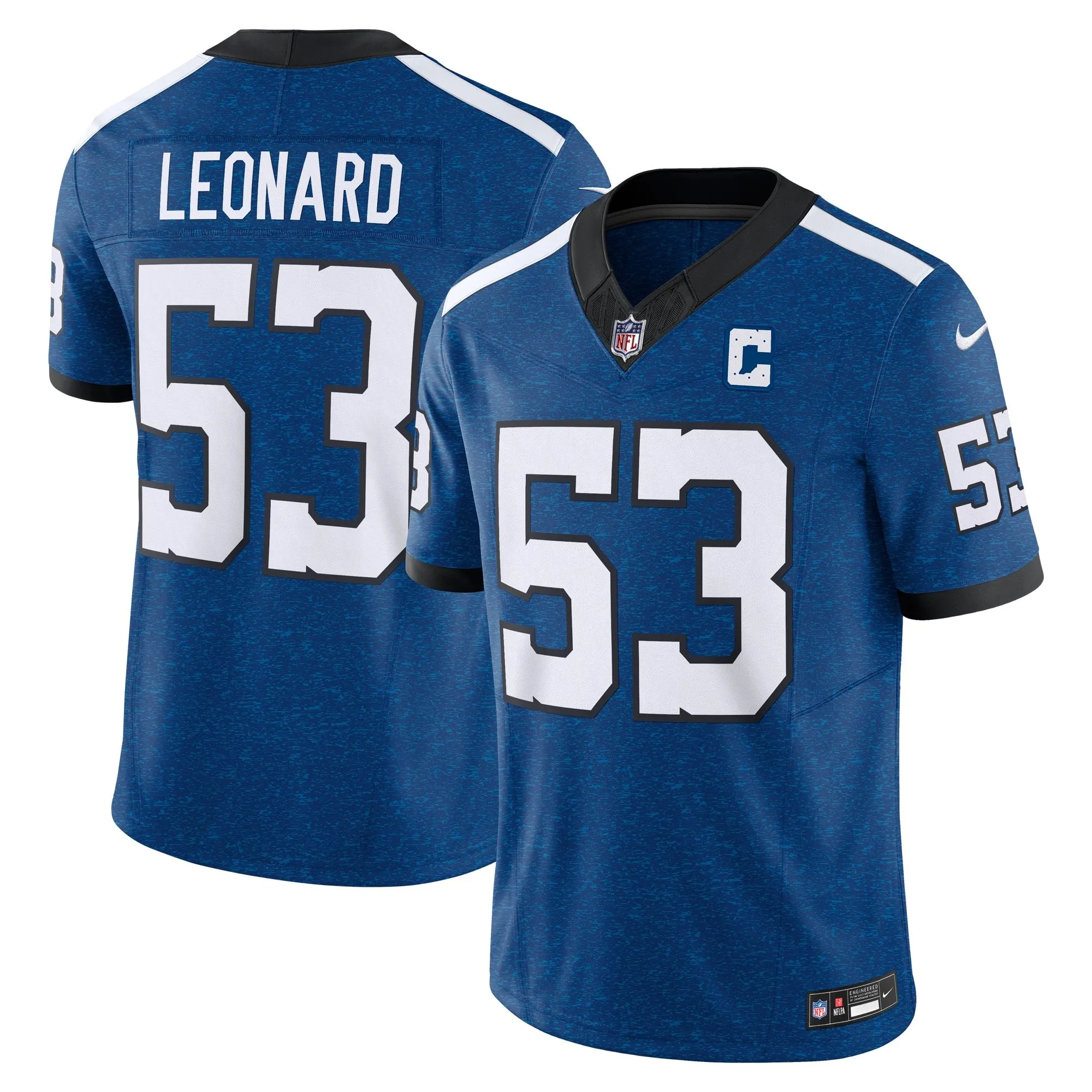 Shaquille Leonard Indianapolis Colts  Vapor F.U.S.E. Limited Jersey - Blue