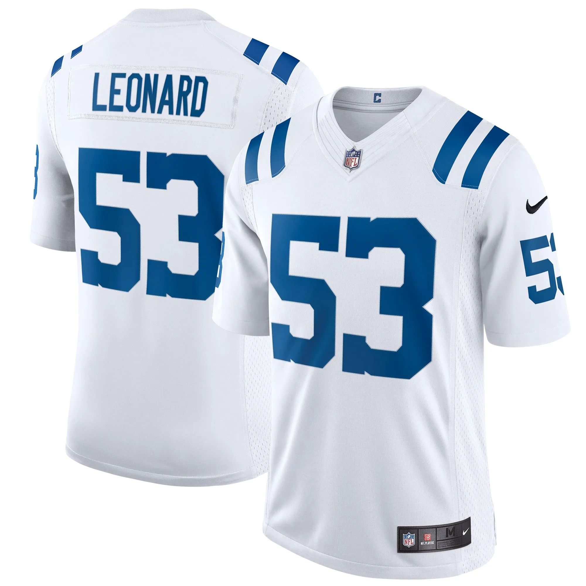 Shaquille Leonard Indianapolis Colts  Vapor Limited Jersey - White