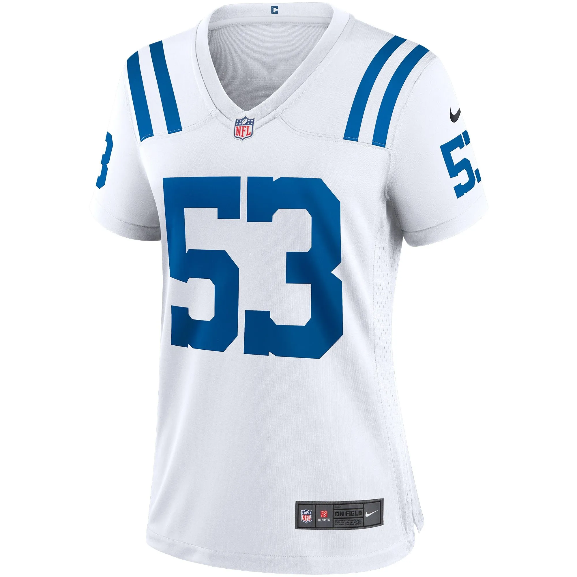 Shaquille Leonard Indianapolis Colts  Women's Game Player Jersey - White