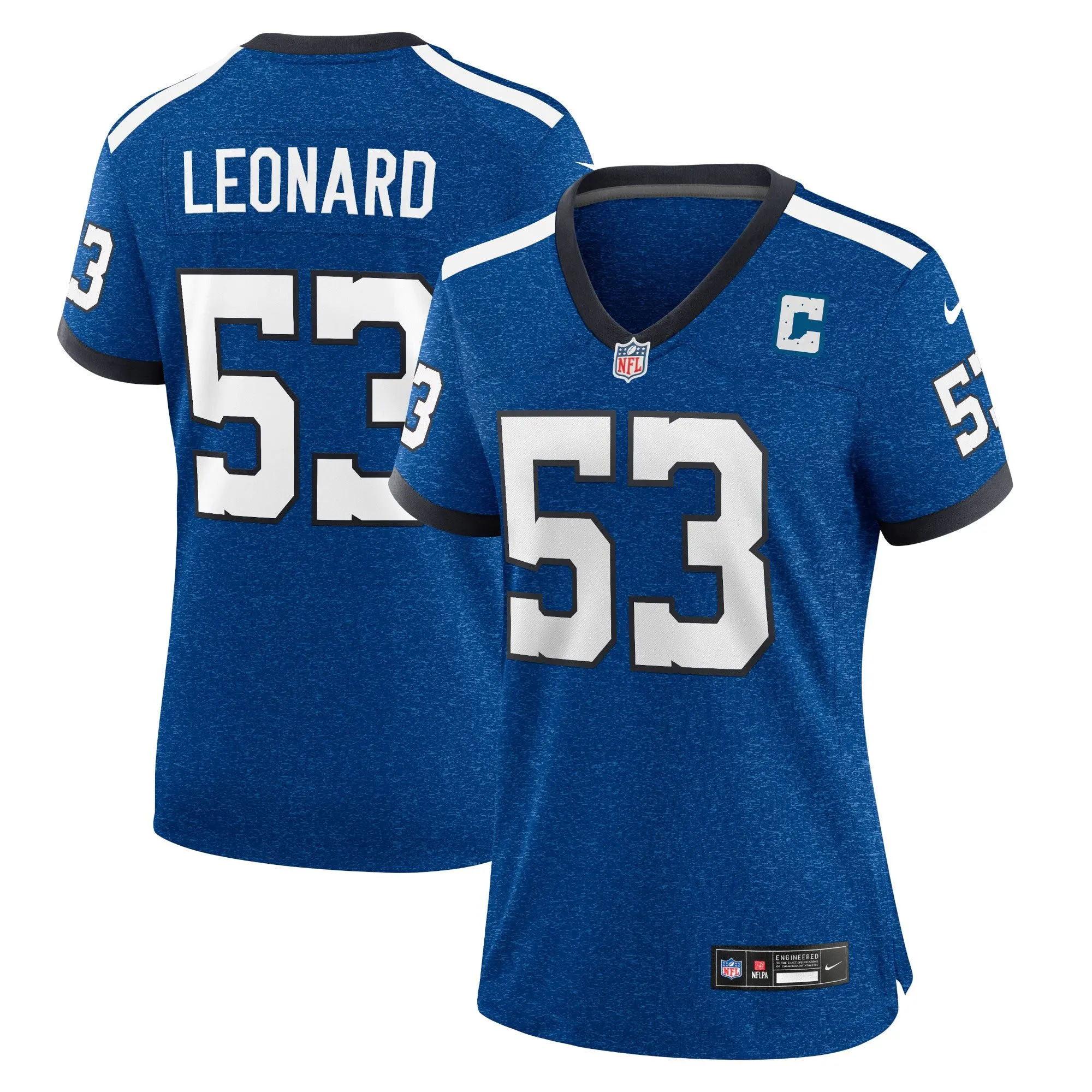 Shaquille Leonard Indianapolis Colts  Women's Player Jersey - Blue