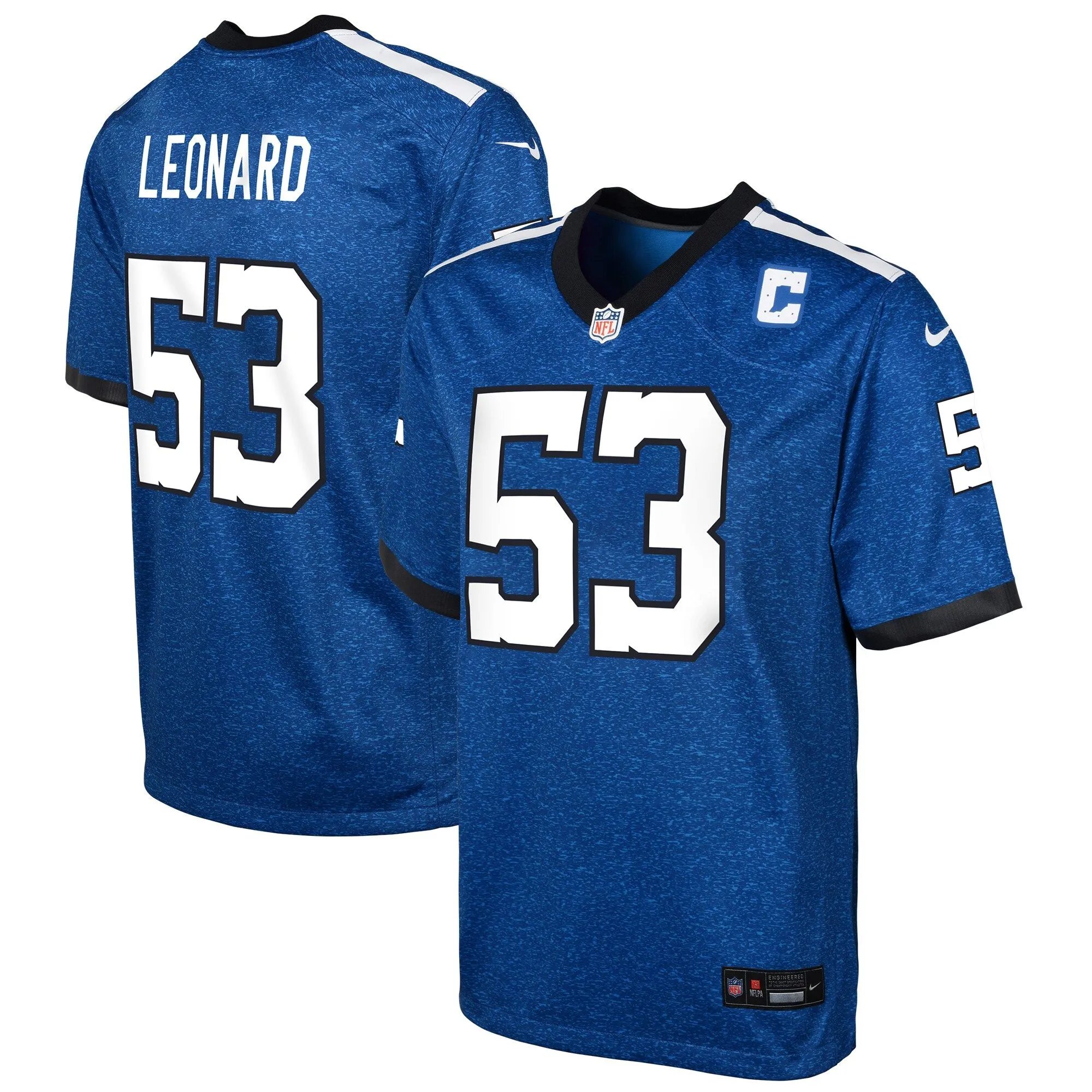 Shaquille Leonard Indianapolis Colts  Youth Game Jersey - Blue