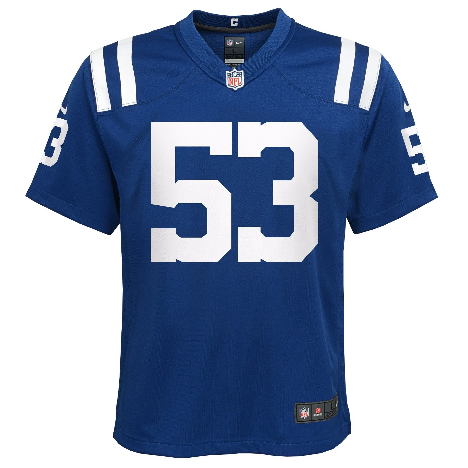 Shaquille Leonard Indianapolis Colts  Youth Game Jersey - Royal