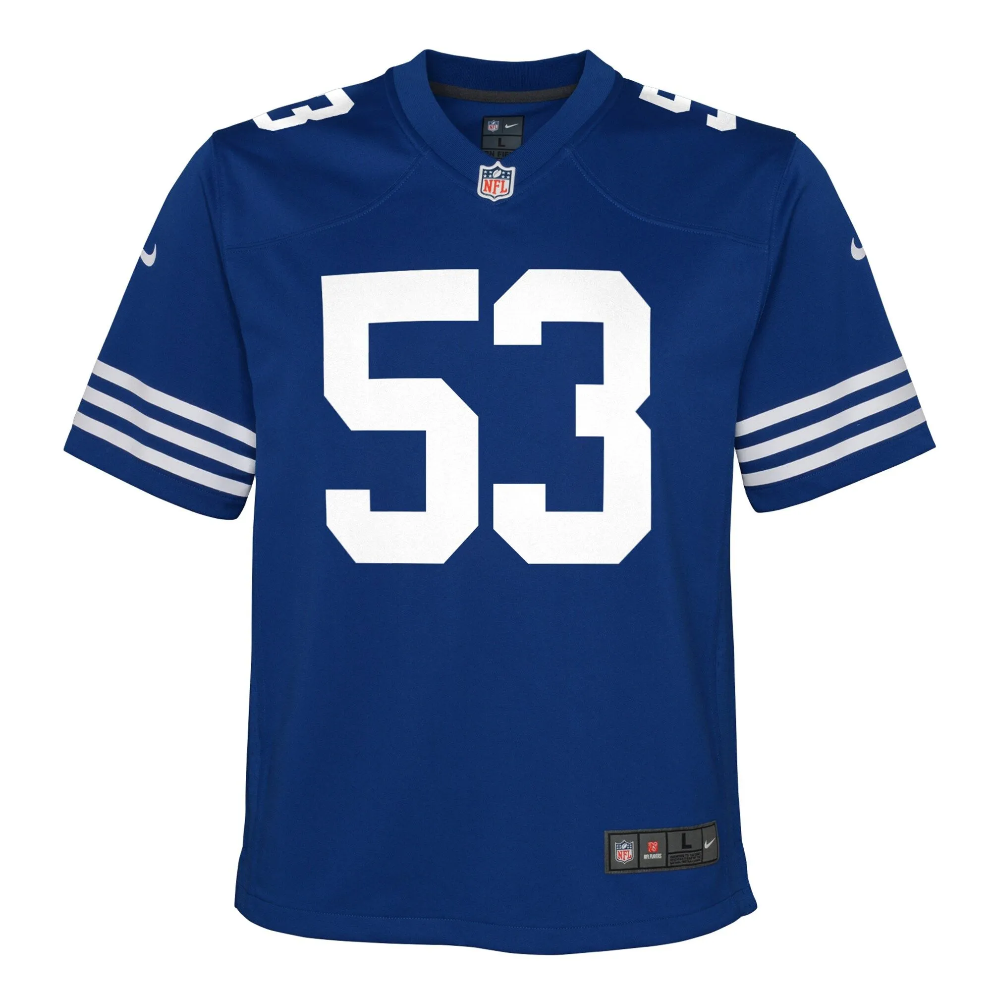 Shaquille Leonard Indianapolis Colts  Youth Game Jersey - Royal