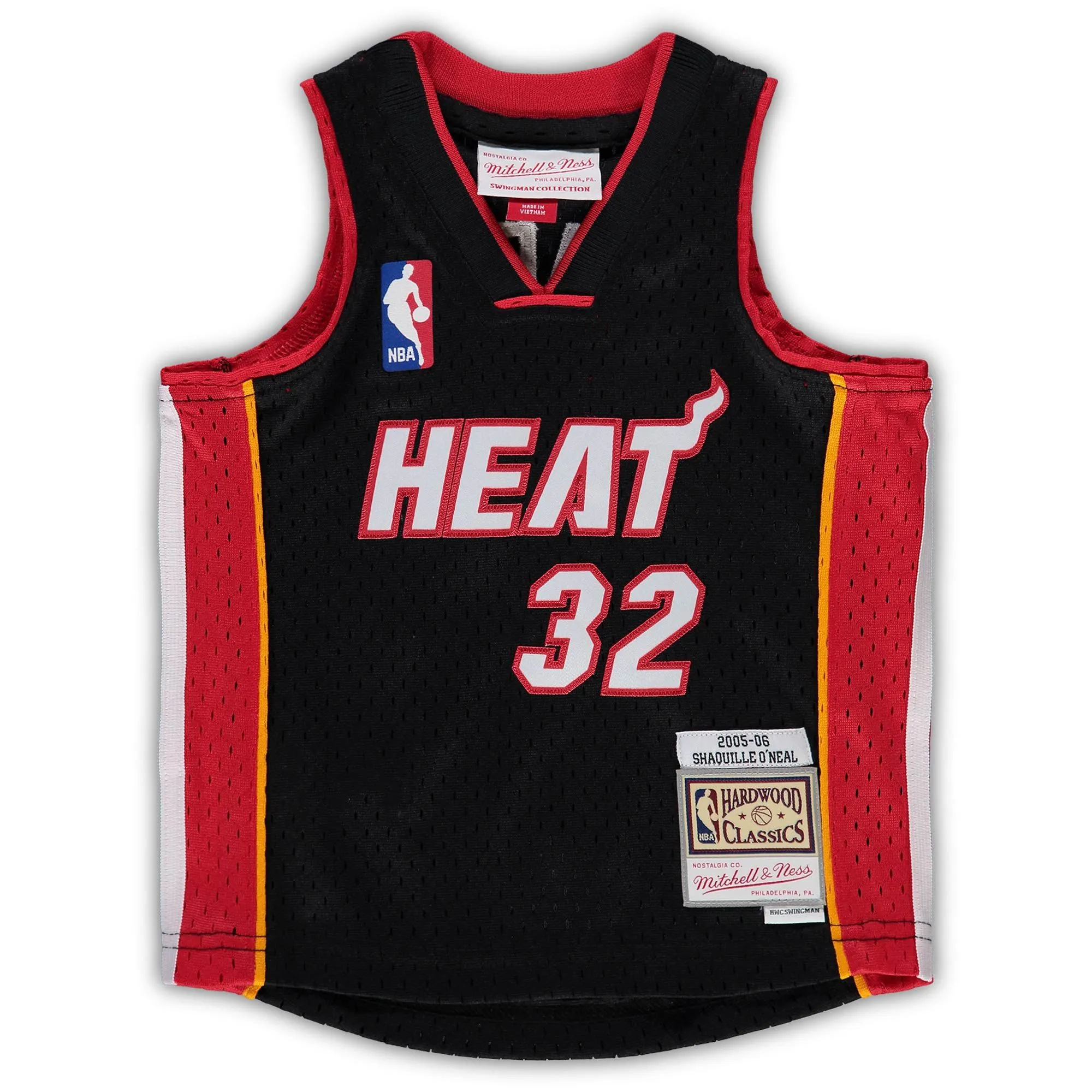 Shaquille O'Neal Miami Heat Mitchell & Ness Infant 2005/06 Hardwood Classics Retired Player Jersey - Black