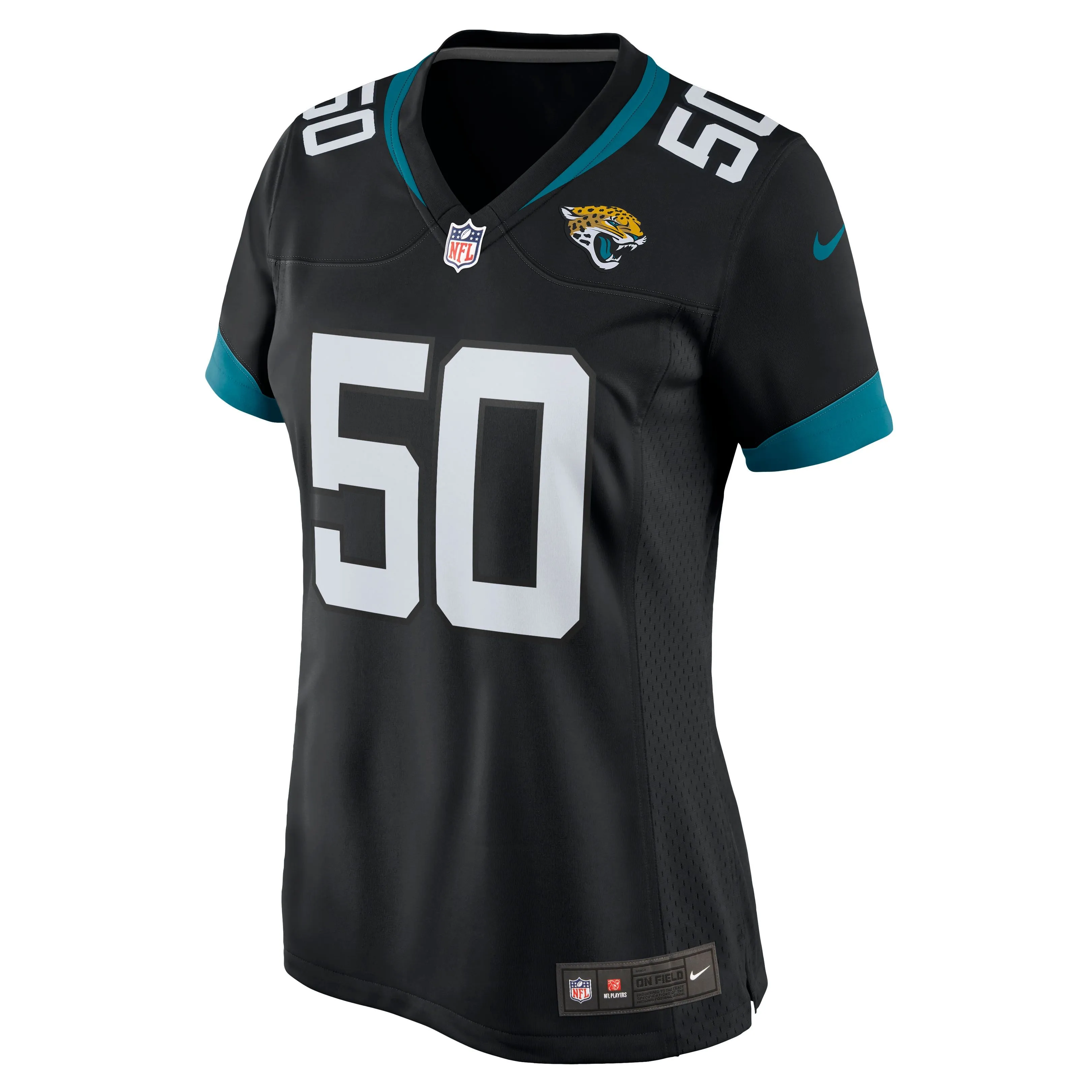 Shaquille Quarterman Jacksonville Jaguars  Women's Game Jersey - Black