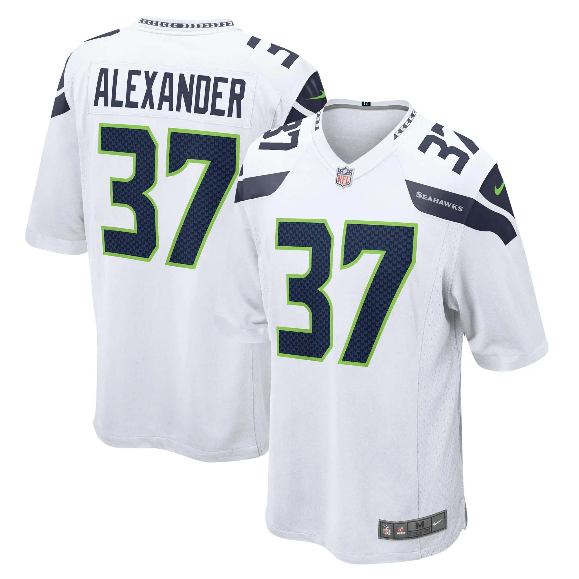 Shaun Alexander Seattle Seahawks  Retired Player Game Jersey - White