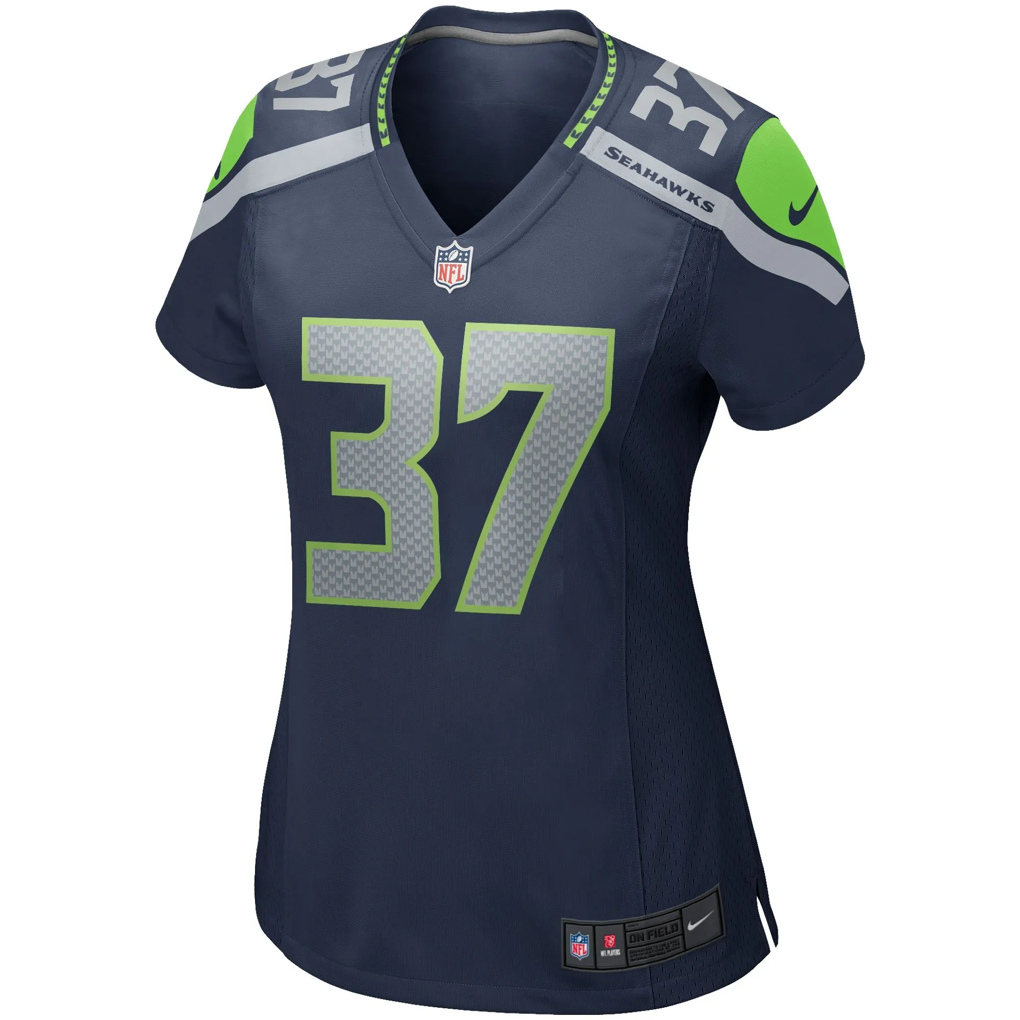 Shaun Alexander Seattle Seahawks  Women's Game Retired Player Jersey - College Navy