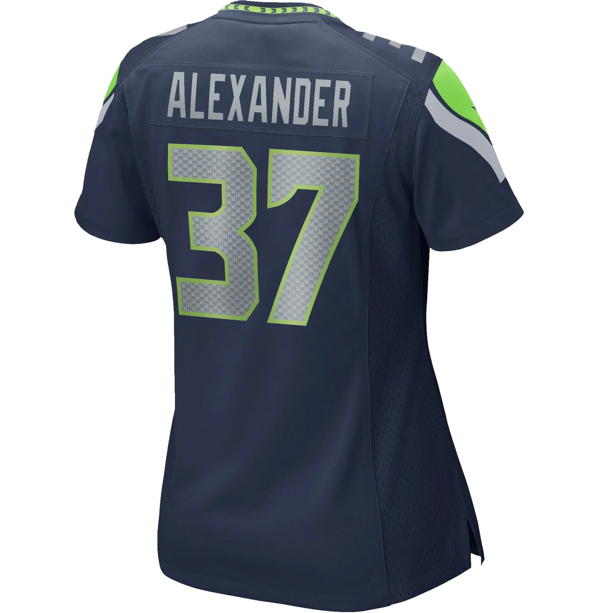 Shaun Alexander Seattle Seahawks  Women's Game Retired Player Jersey - College Navy