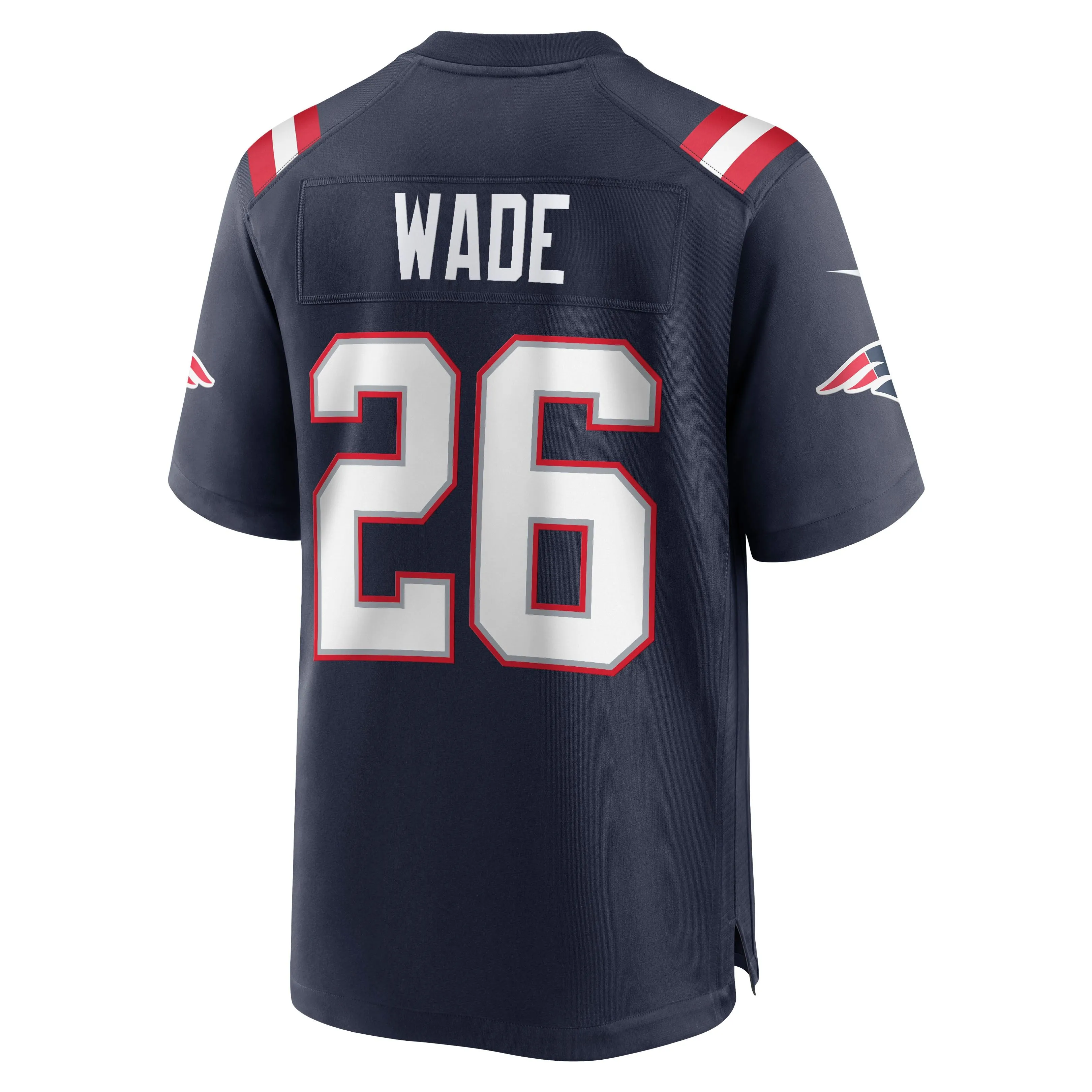 Shaun Wade New England Patriots  Game Jersey - Navy