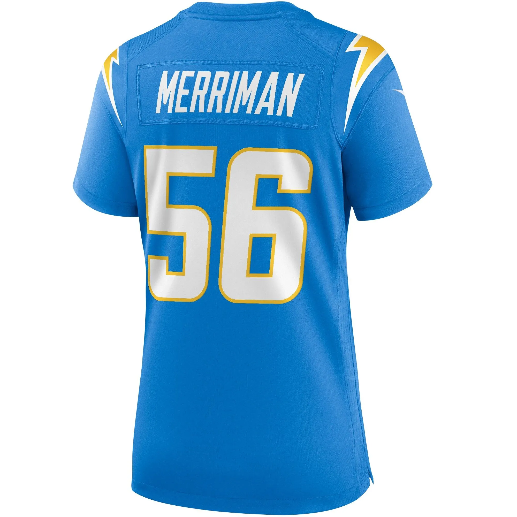 Shawne Merriman Los Angeles Chargers  Women's Game Retired Player Jersey - Powder Blue