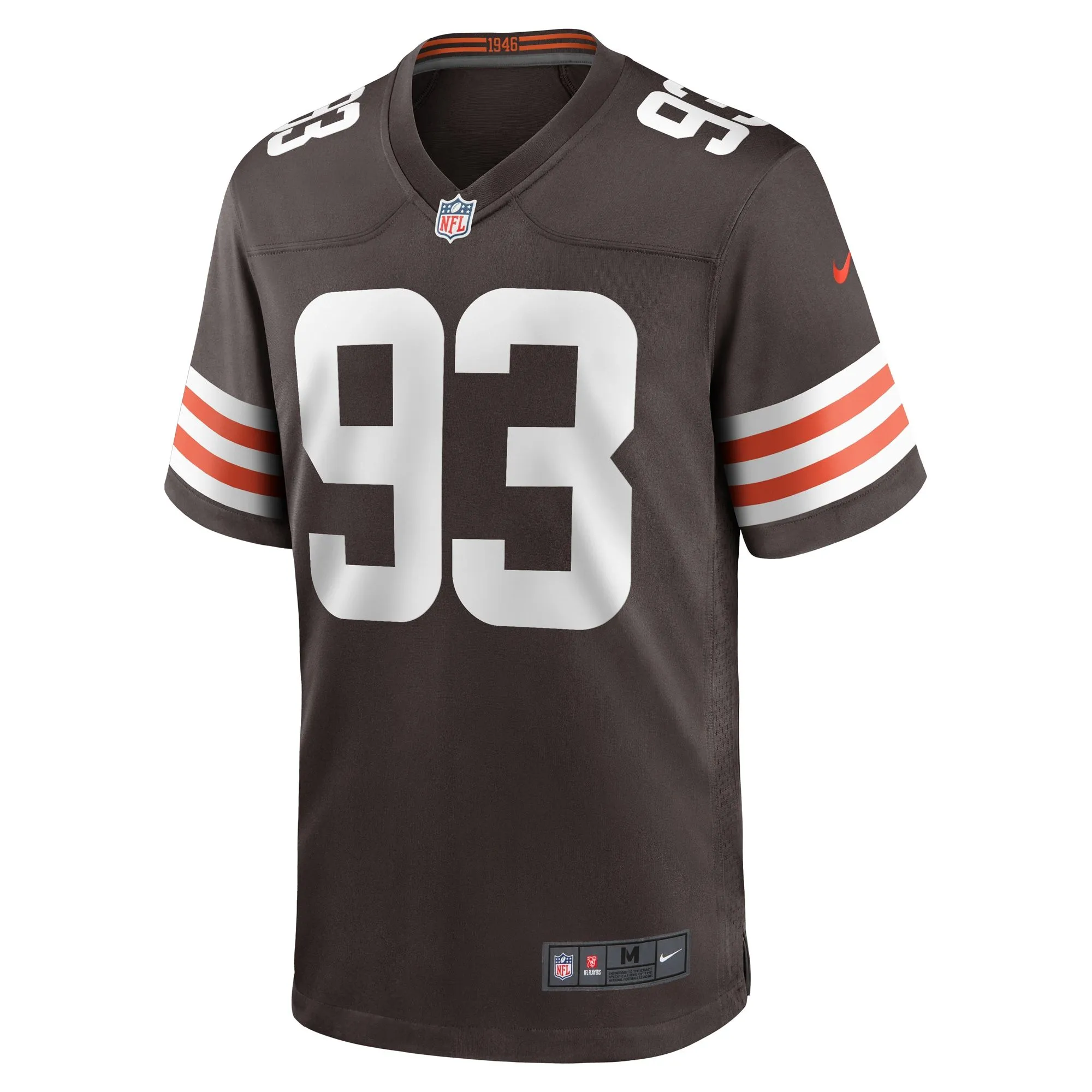 Shelby Harris Cleveland Browns  Team Game Jersey -  Brown