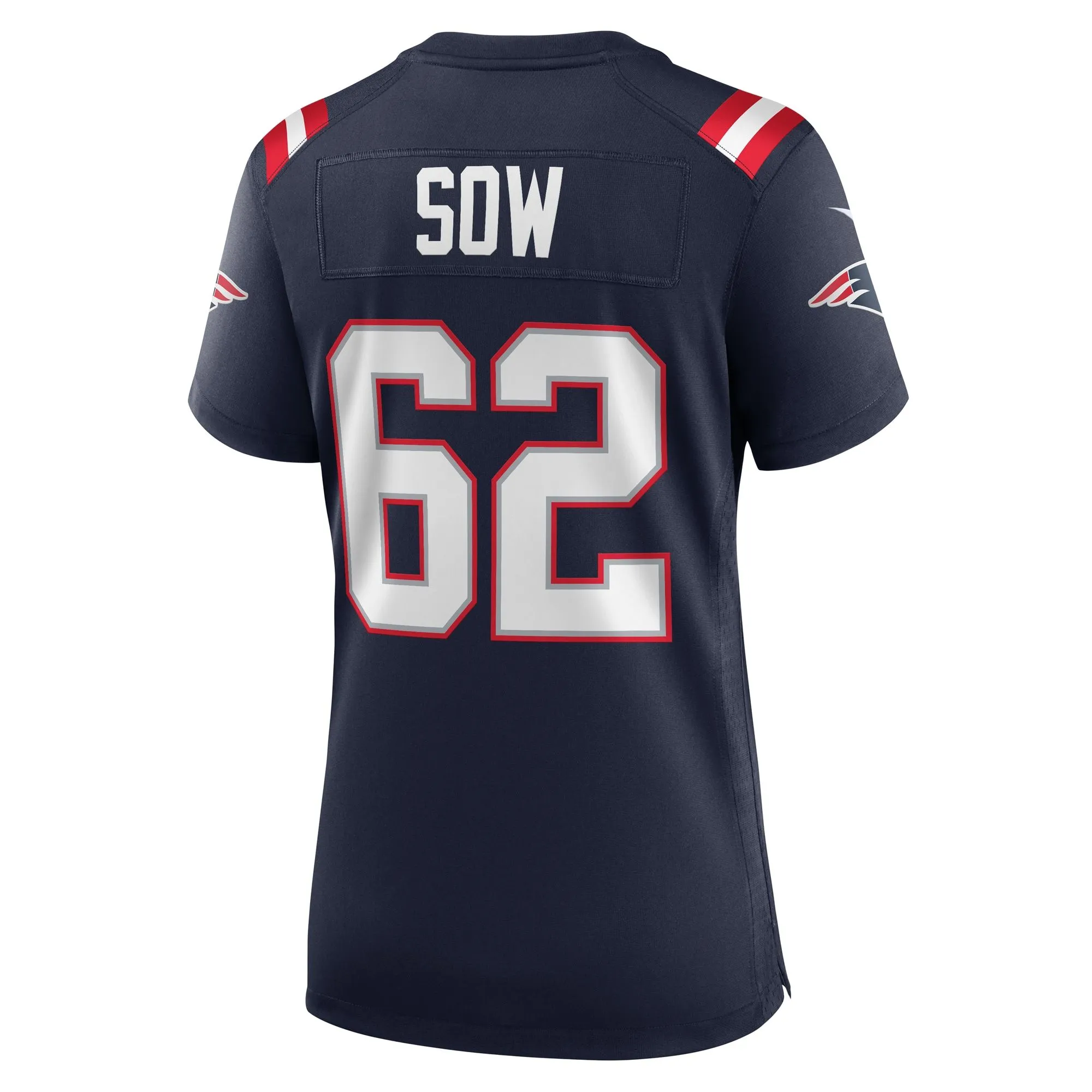 Sidy Sow New England Patriots  Women's Team Game Jersey -  Navy