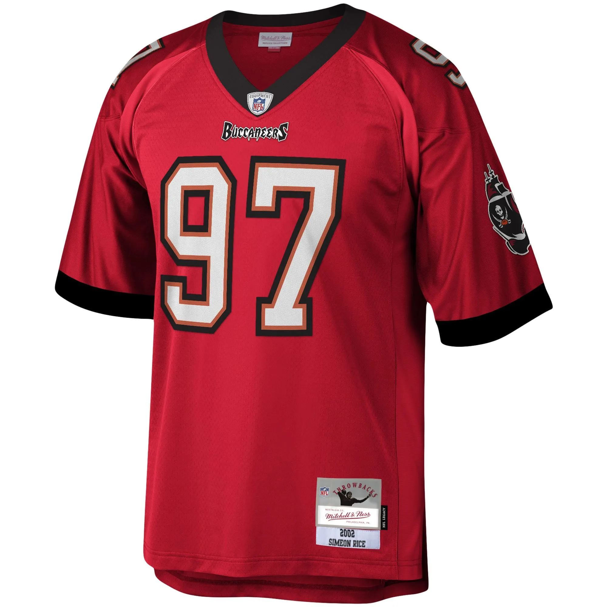 Simeon Rice Tampa Bay Buccaneers Mitchell & Ness Legacy Replica Jersey - Red