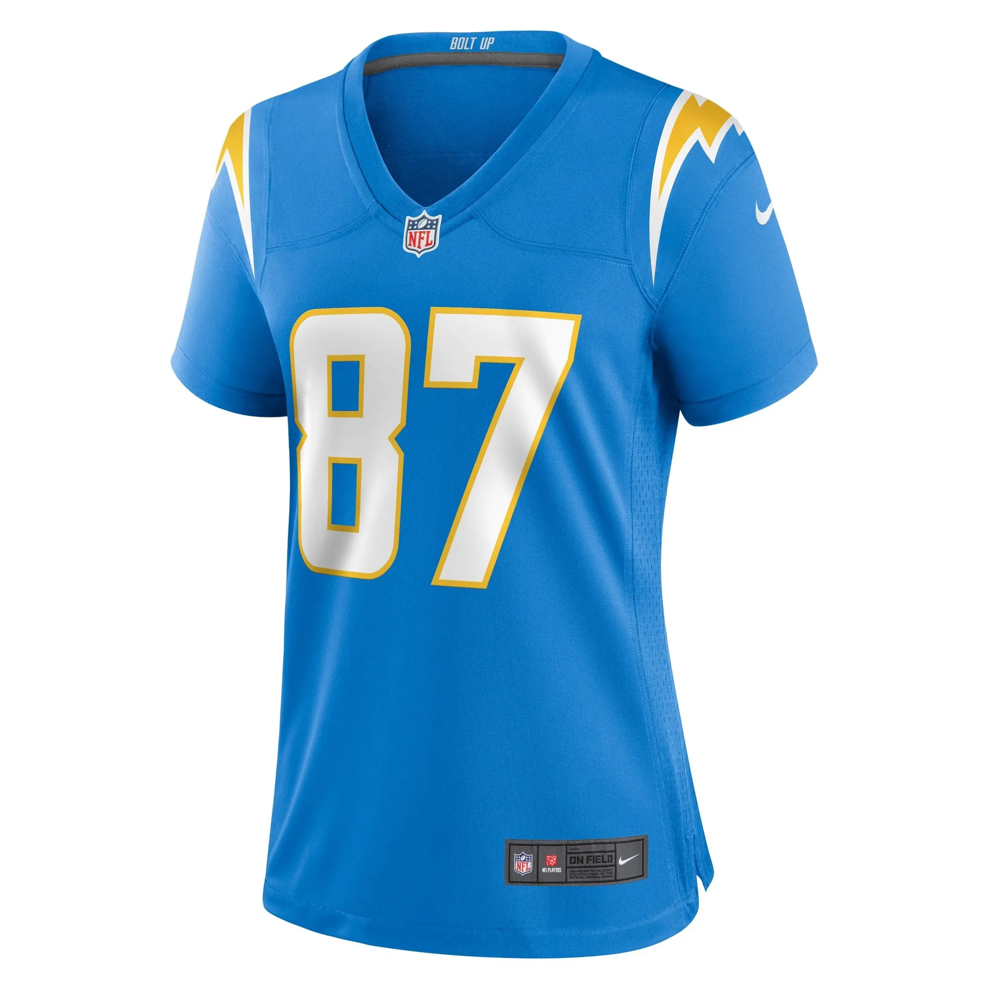 Simi Fehoko Los Angeles Chargers  Women's  Game Jersey -  Powder Blue