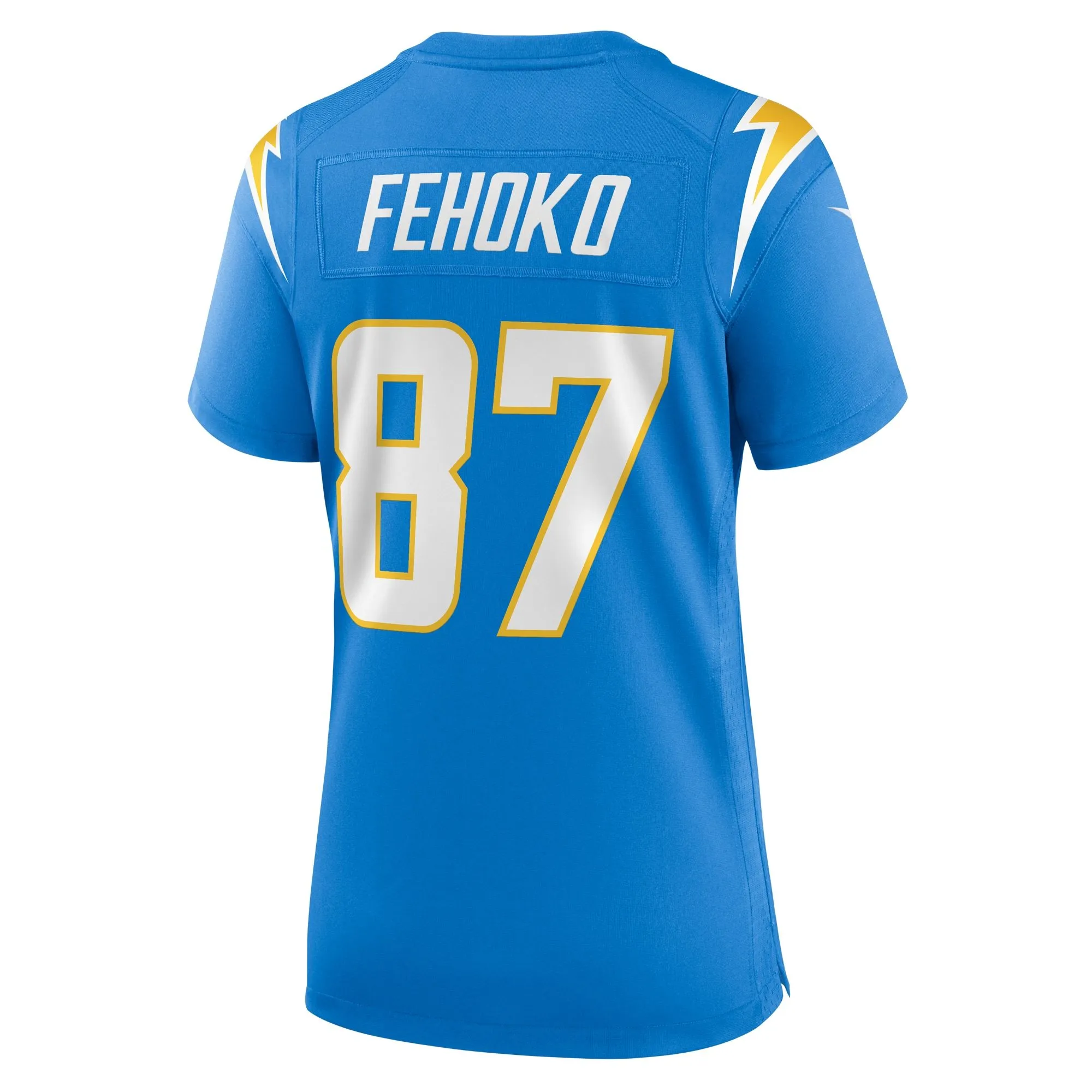 Simi Fehoko Los Angeles Chargers  Women's  Game Jersey -  Powder Blue