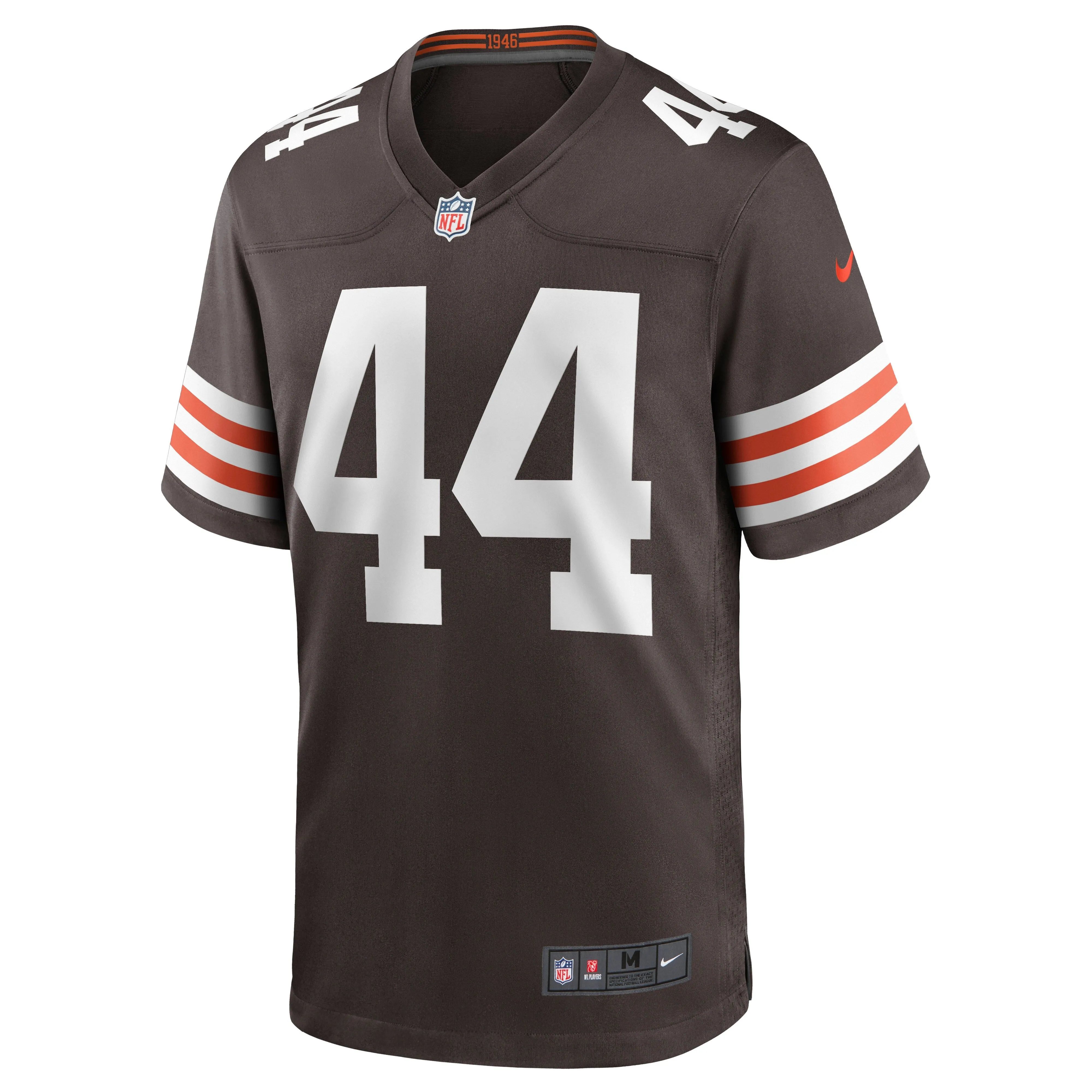 Sione Takitaki Cleveland Browns  Game Jersey - Brown