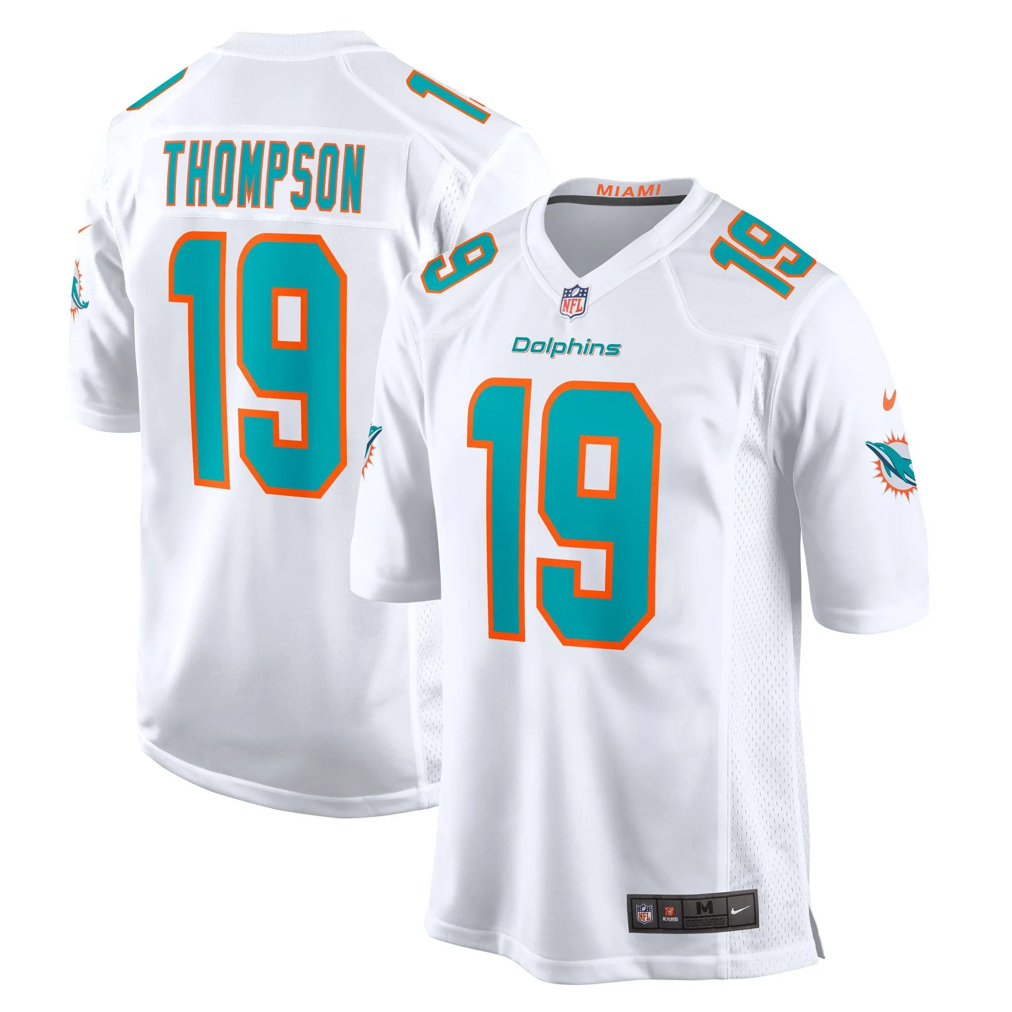 Skylar Thompson Miami Dolphins  Game Player Jersey - White