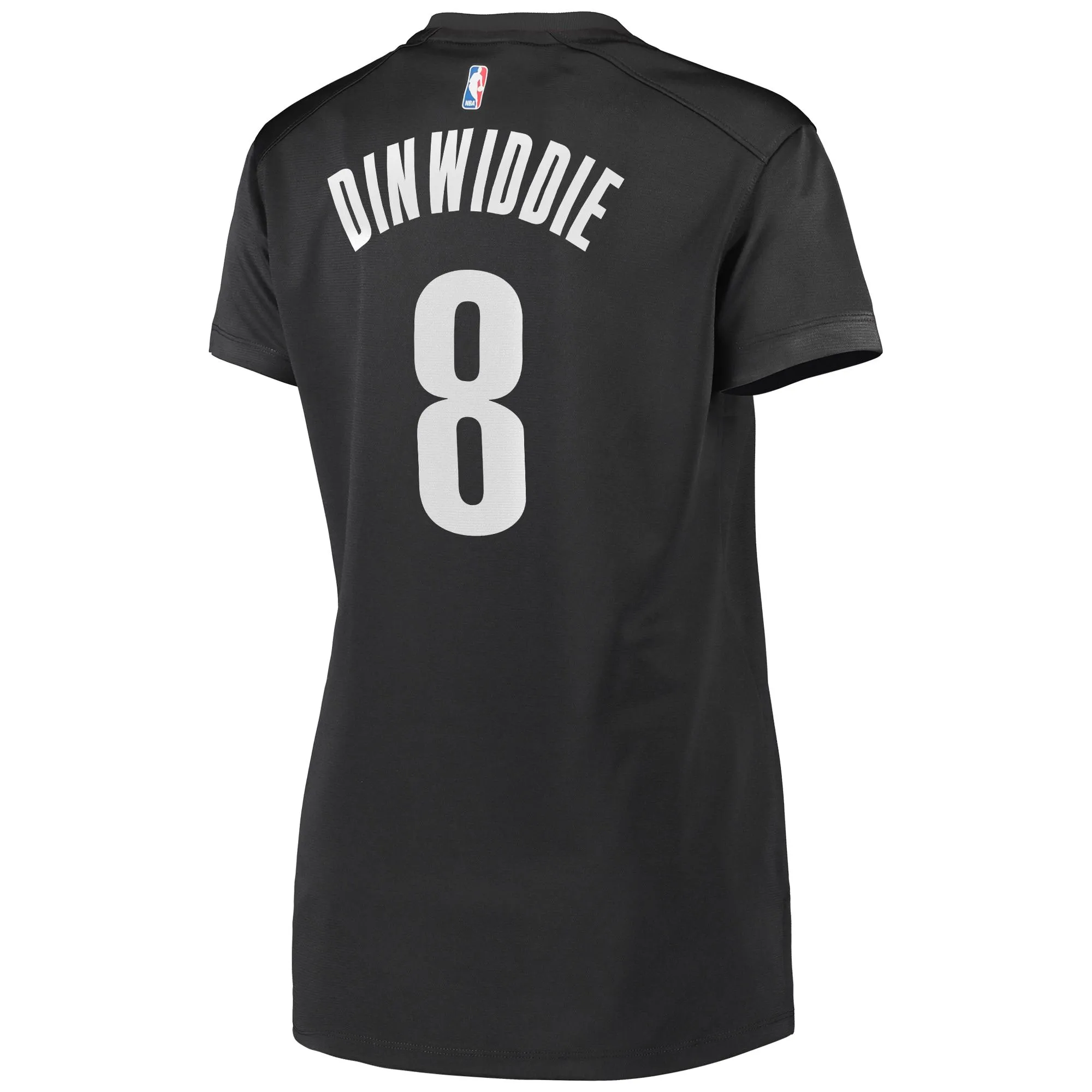 Spencer Dinwiddie Brooklyn Nets Fanatics Branded Women's Fast Break Player Jersey - Statement Edition - Black