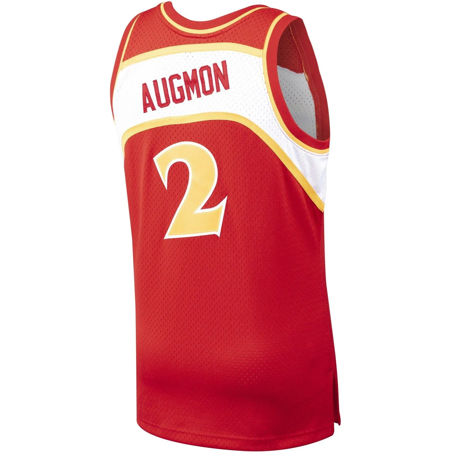 Stacey Augmon Atlanta Hawks Mitchell & Ness 1991/92 Hardwood Classics Swingman Jersey - Red